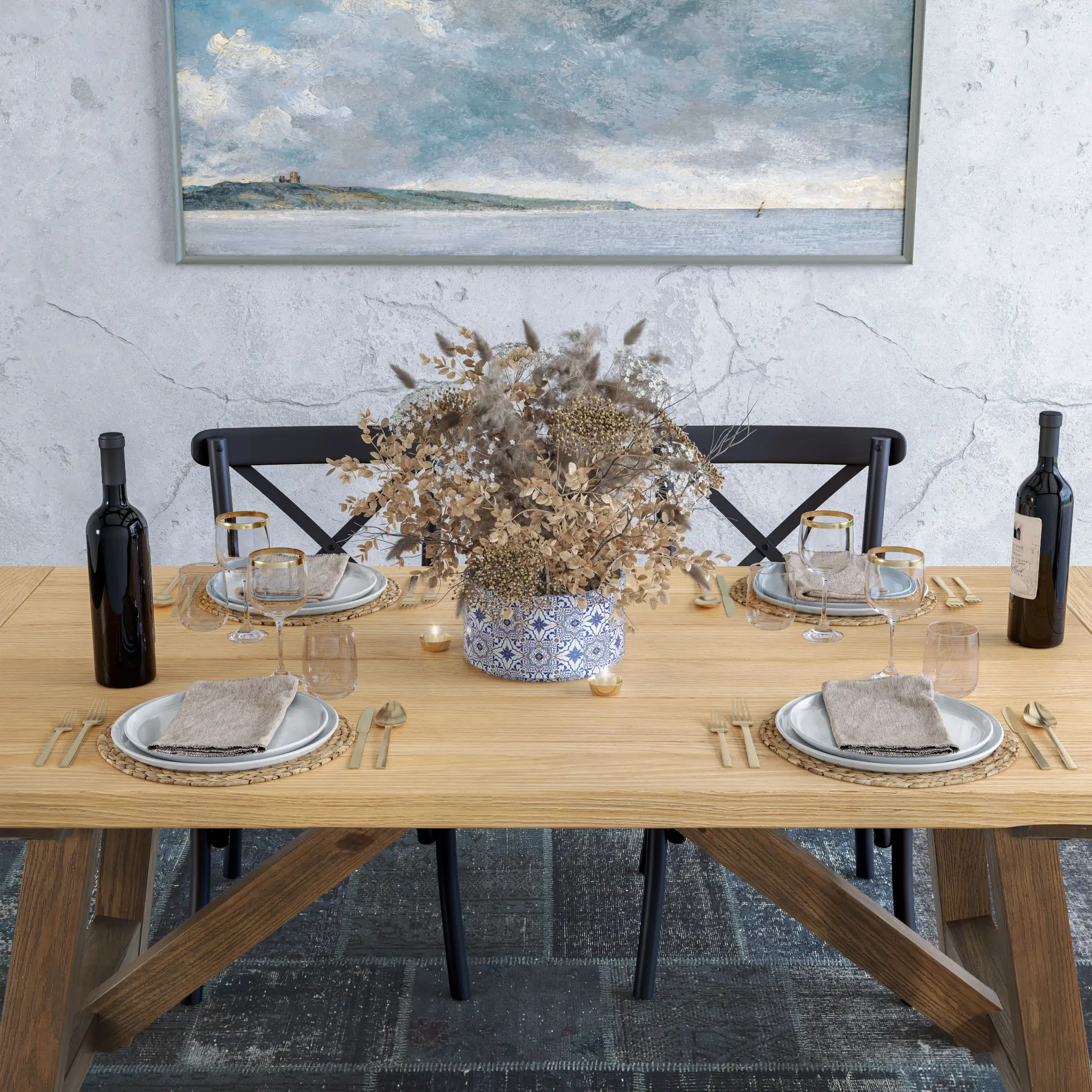 Cascais 72" Rectangular Dining Table - Image 12