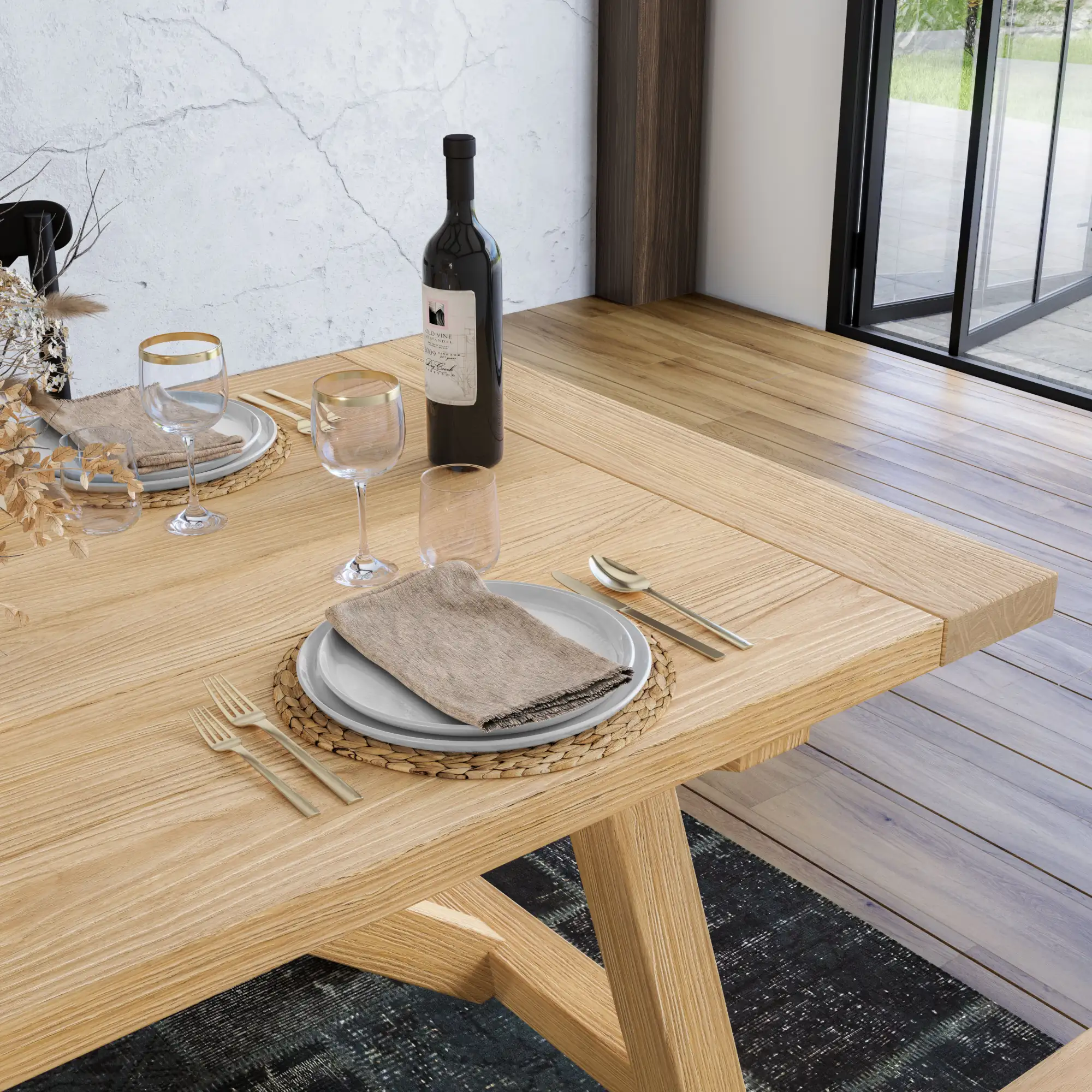 Cascais 72" Rectangular Dining Table - Image 14