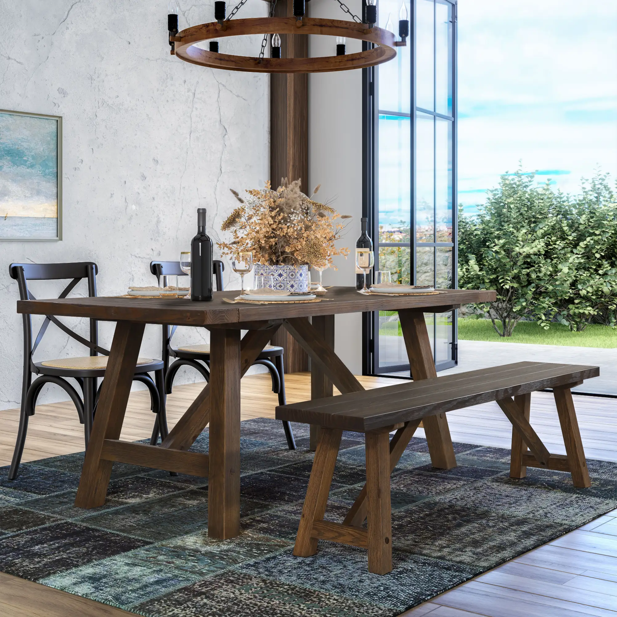 Cascais 72" Rectangular Dining Table - Image 4