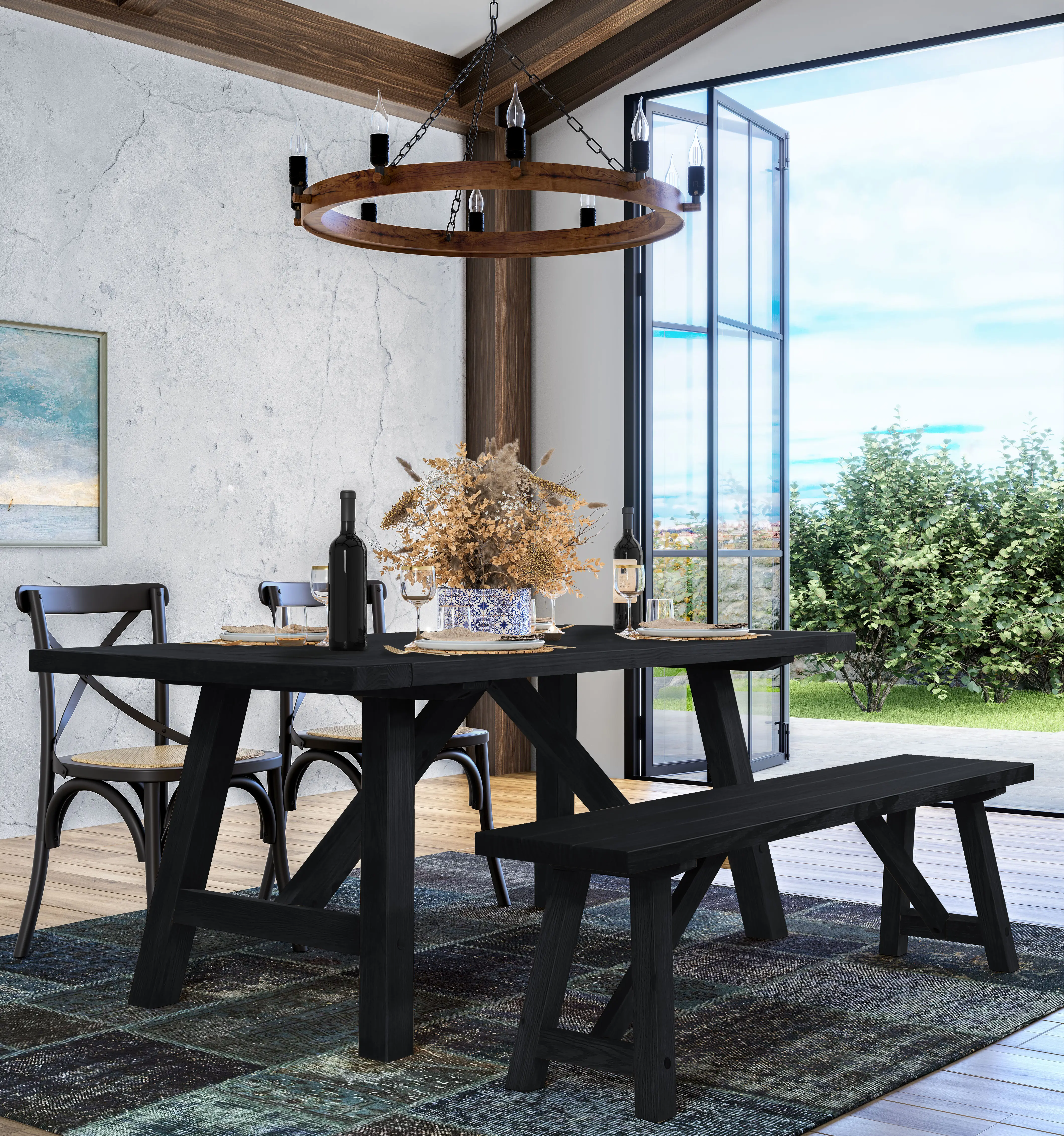 Cascais 72" Rectangular Dining Table - Image 67