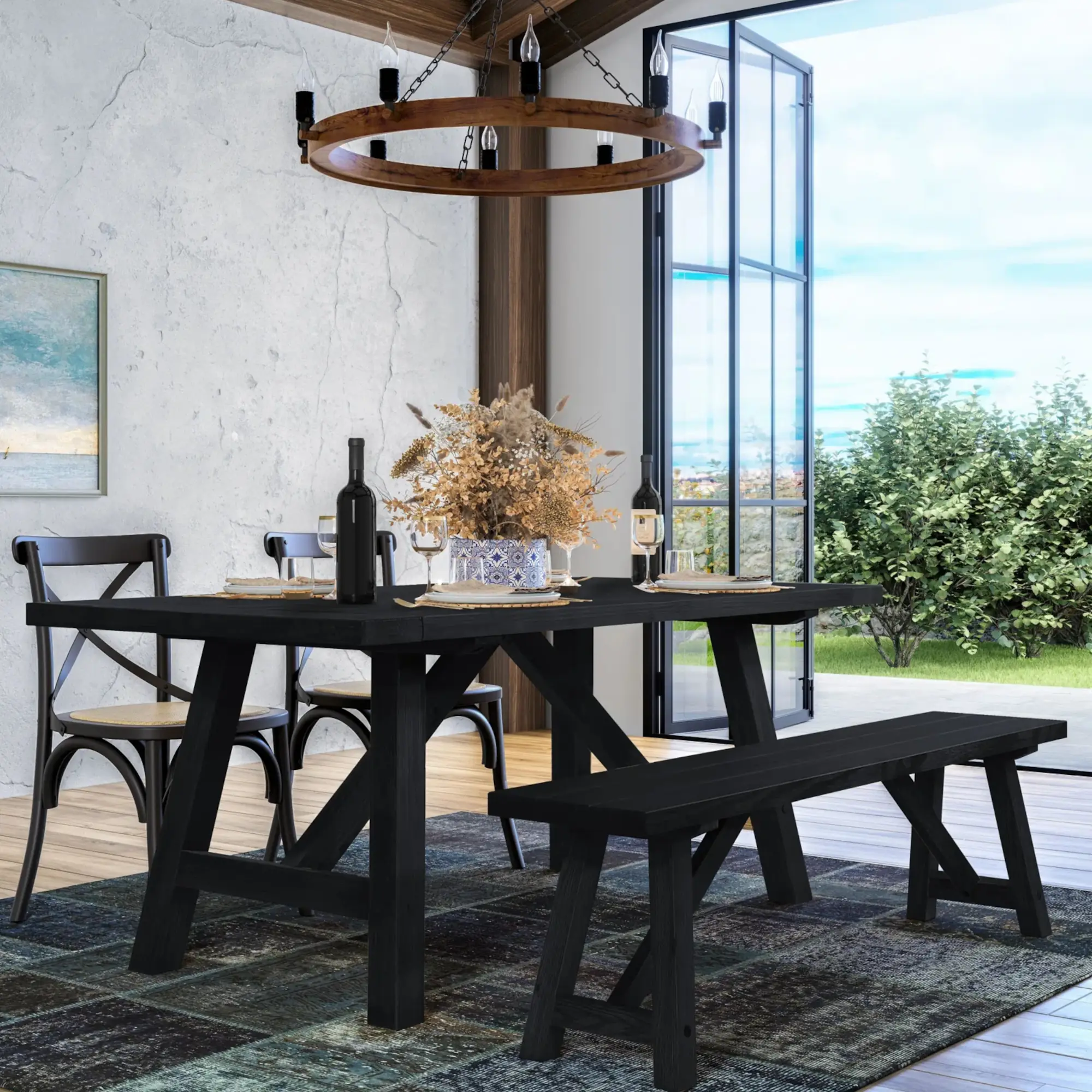 Cascais 72" Rectangular Dining Table - Image 76