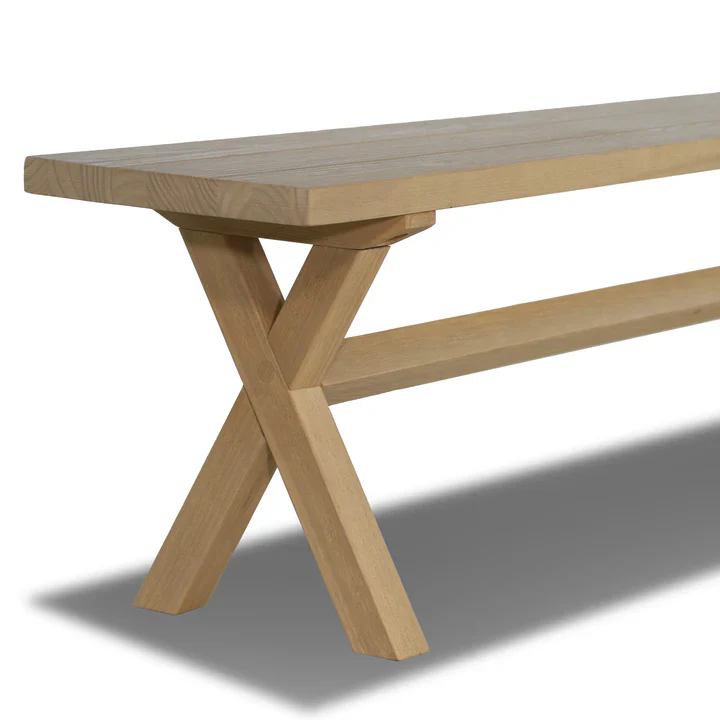 Cascais 72" Table & Bench Dining Set (3-piece) - Image 44