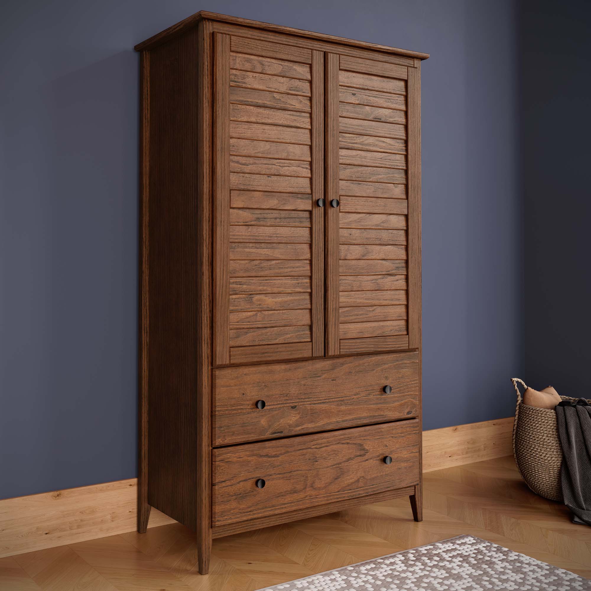 Greenport 2-Door Wardrobe - Image 26