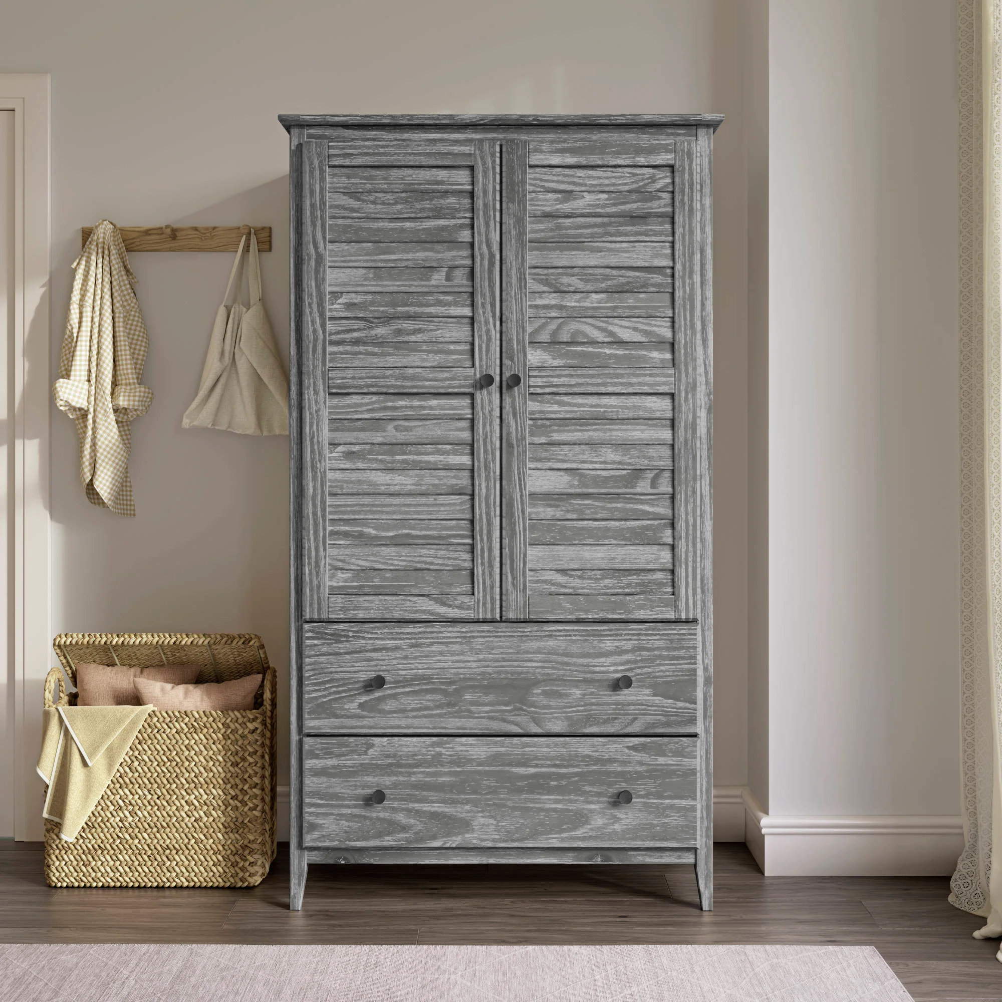 Greenport 2-Door Wardrobe - Image 28