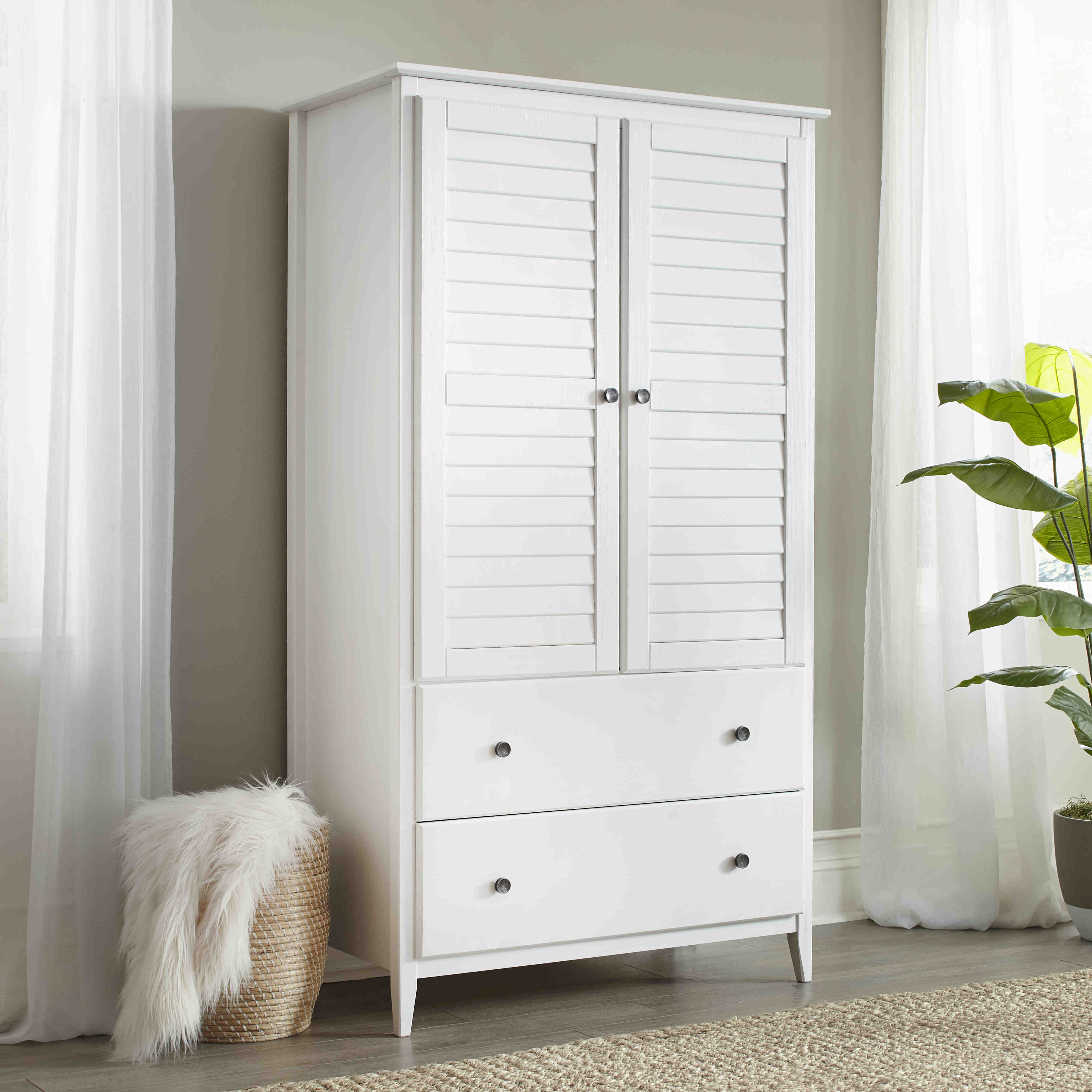 Greenport 2-Door Wardrobe - Image 3