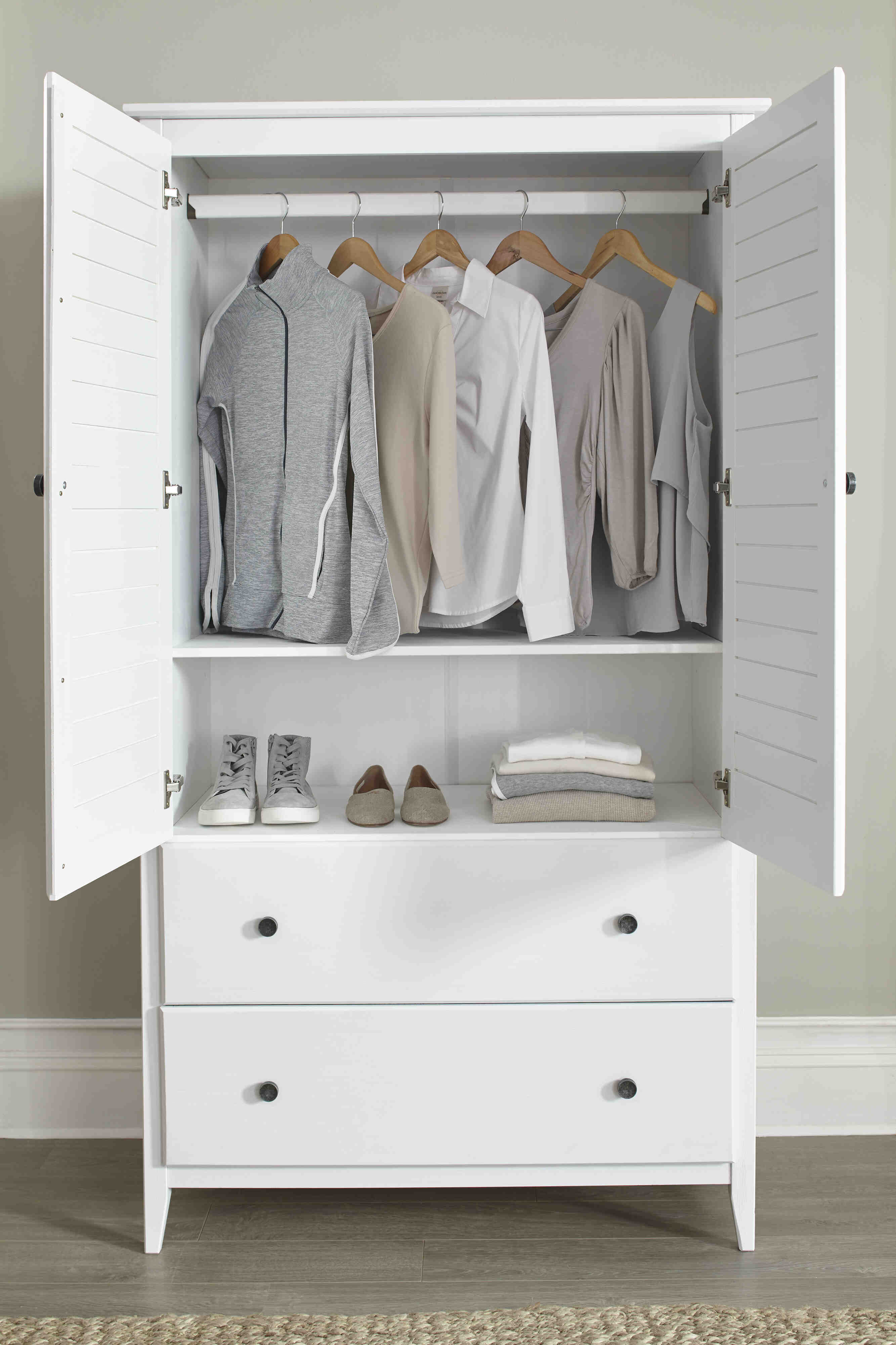 Greenport 2-Door Wardrobe - Image 5