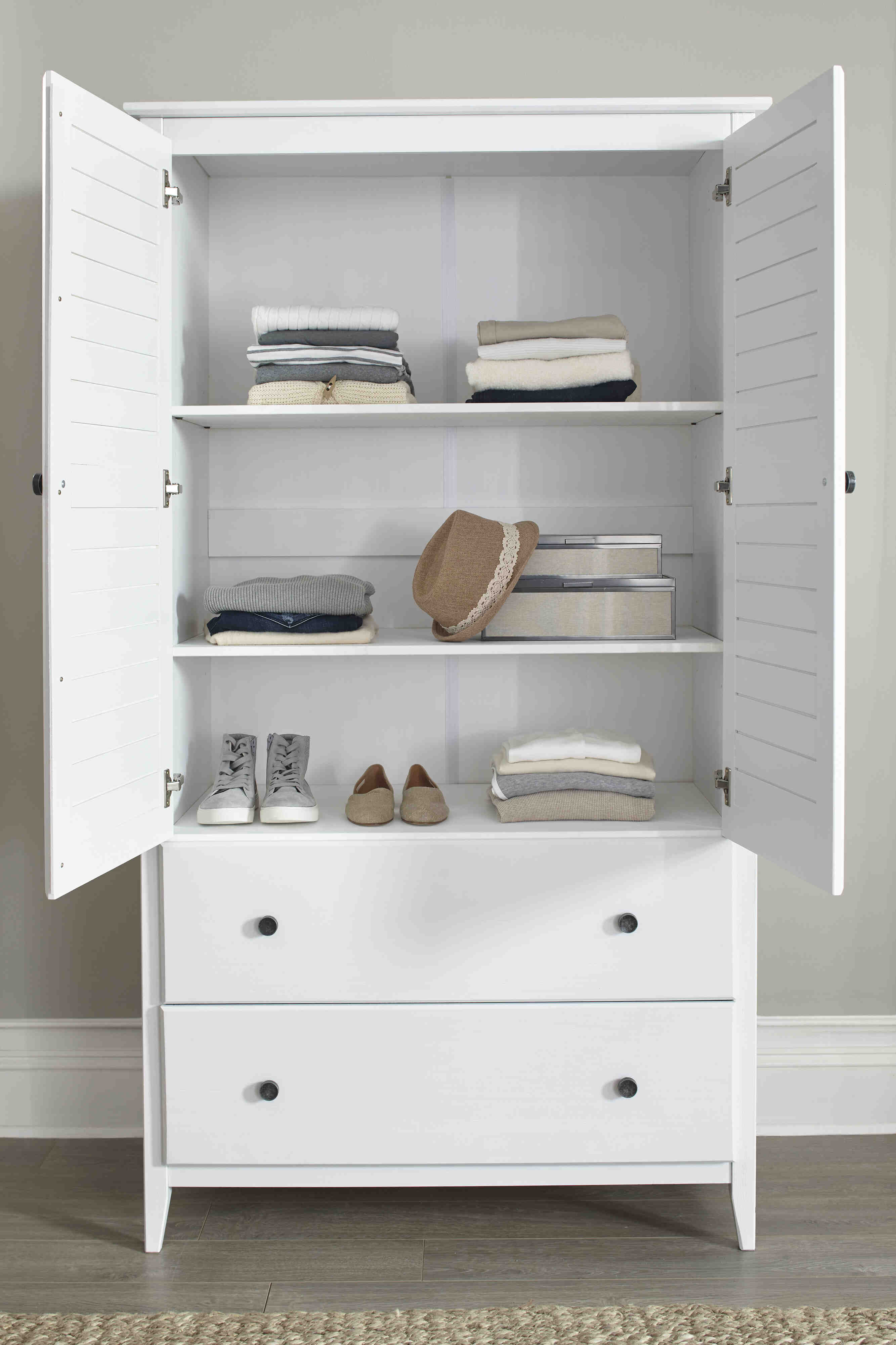Greenport 2-Door Wardrobe - Image 6