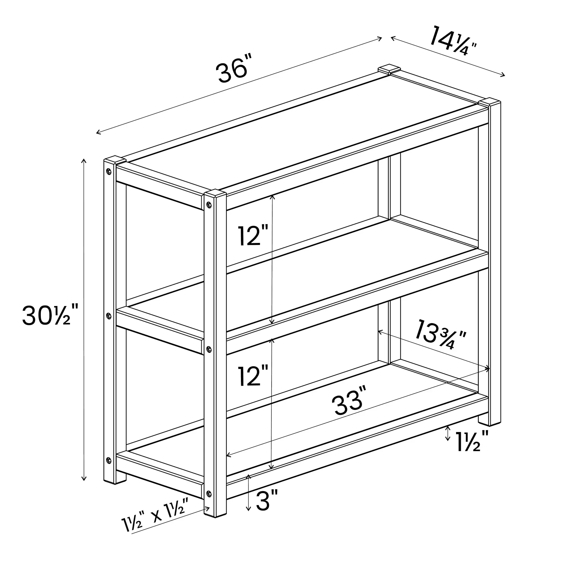 Greenport 30" Modular Bookcase - Image 16