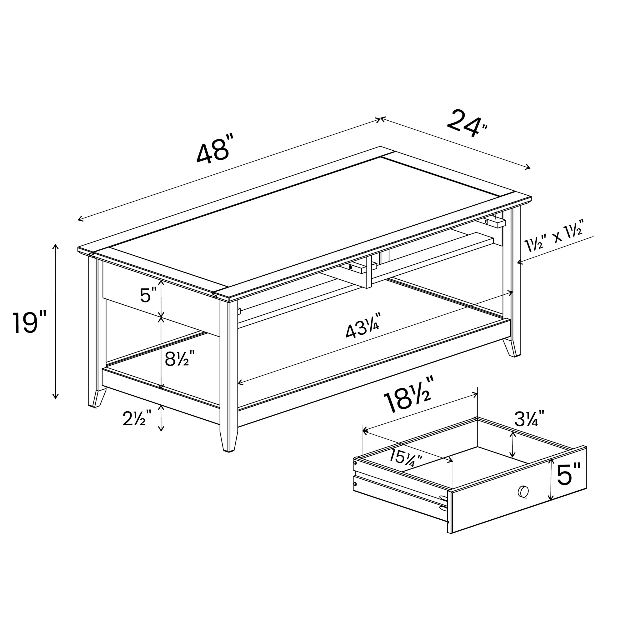 Greenport Coffee Table - Image 17