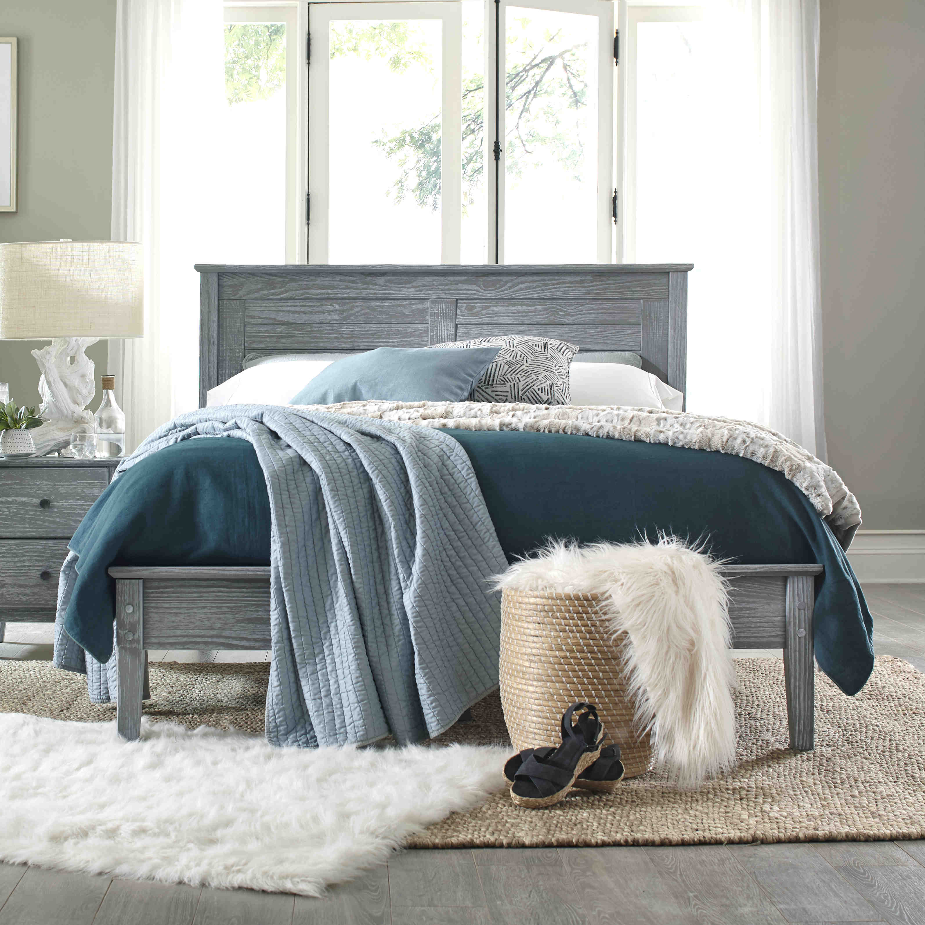 Greenport Louvered Platform Bed - Image 5