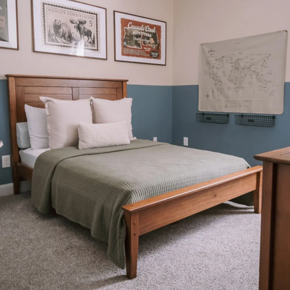 Greenport Louvered Platform Bed - Image 56