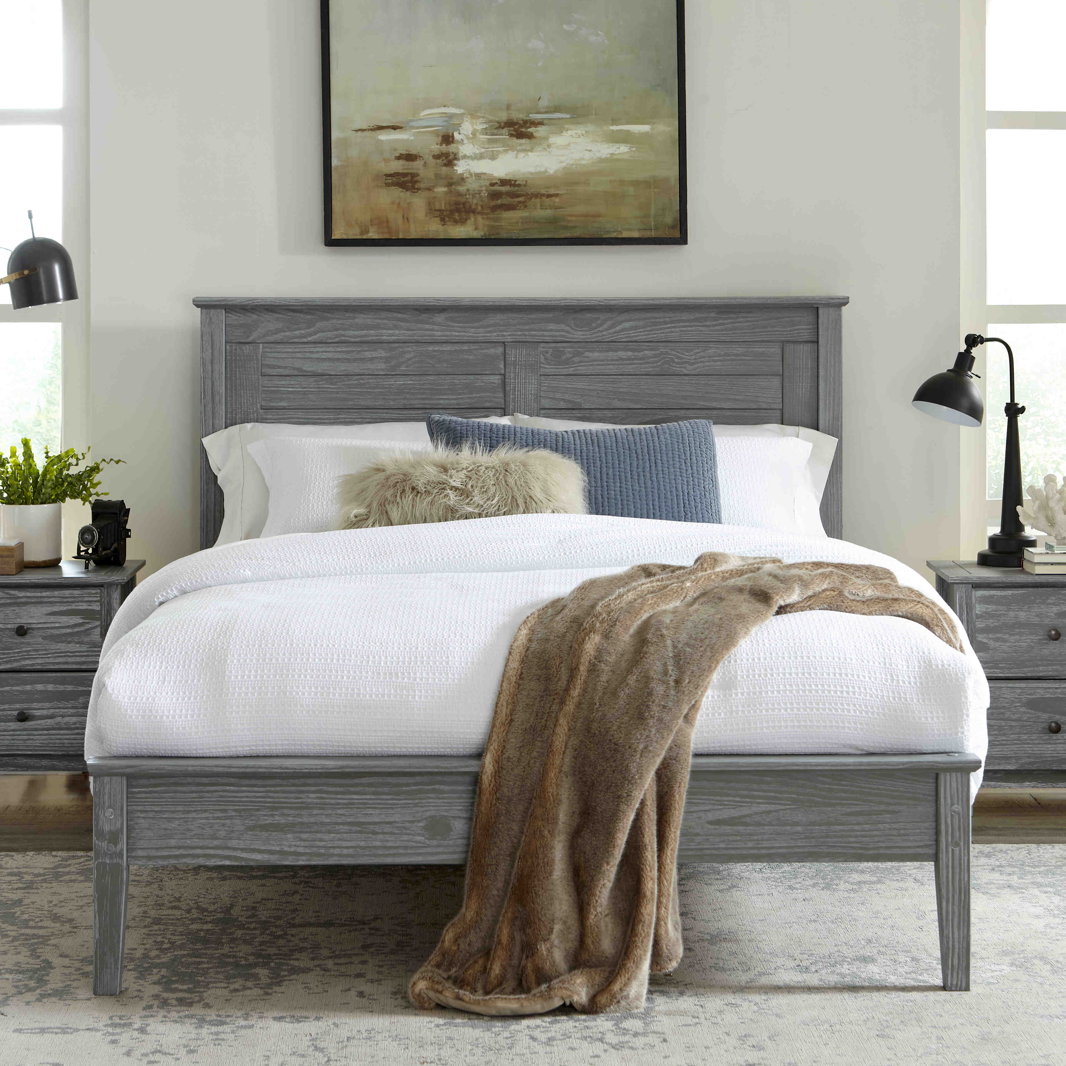 Greenport Louvered Platform Bed - Image 6