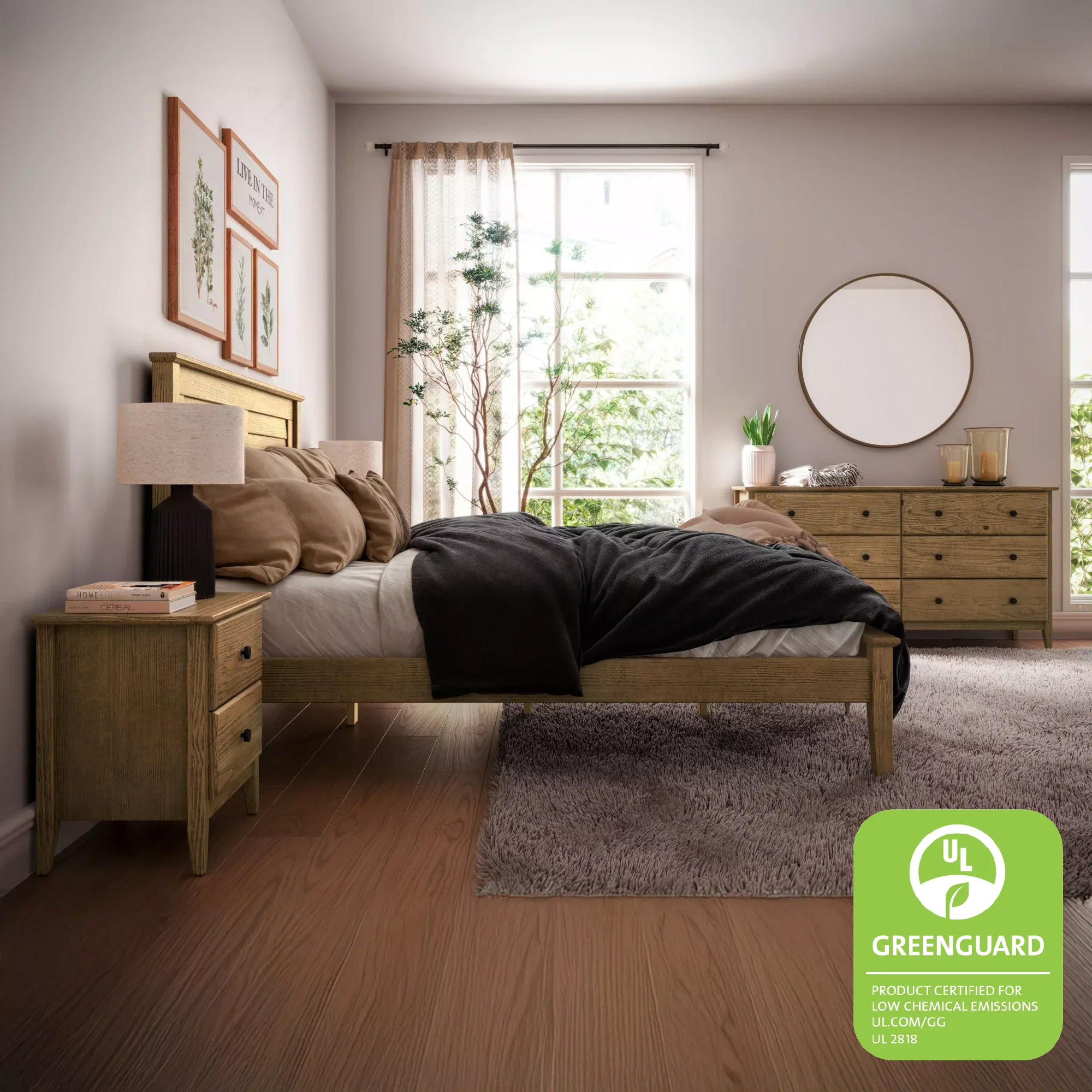 Greenport Louvered Platform Bed - Image 64