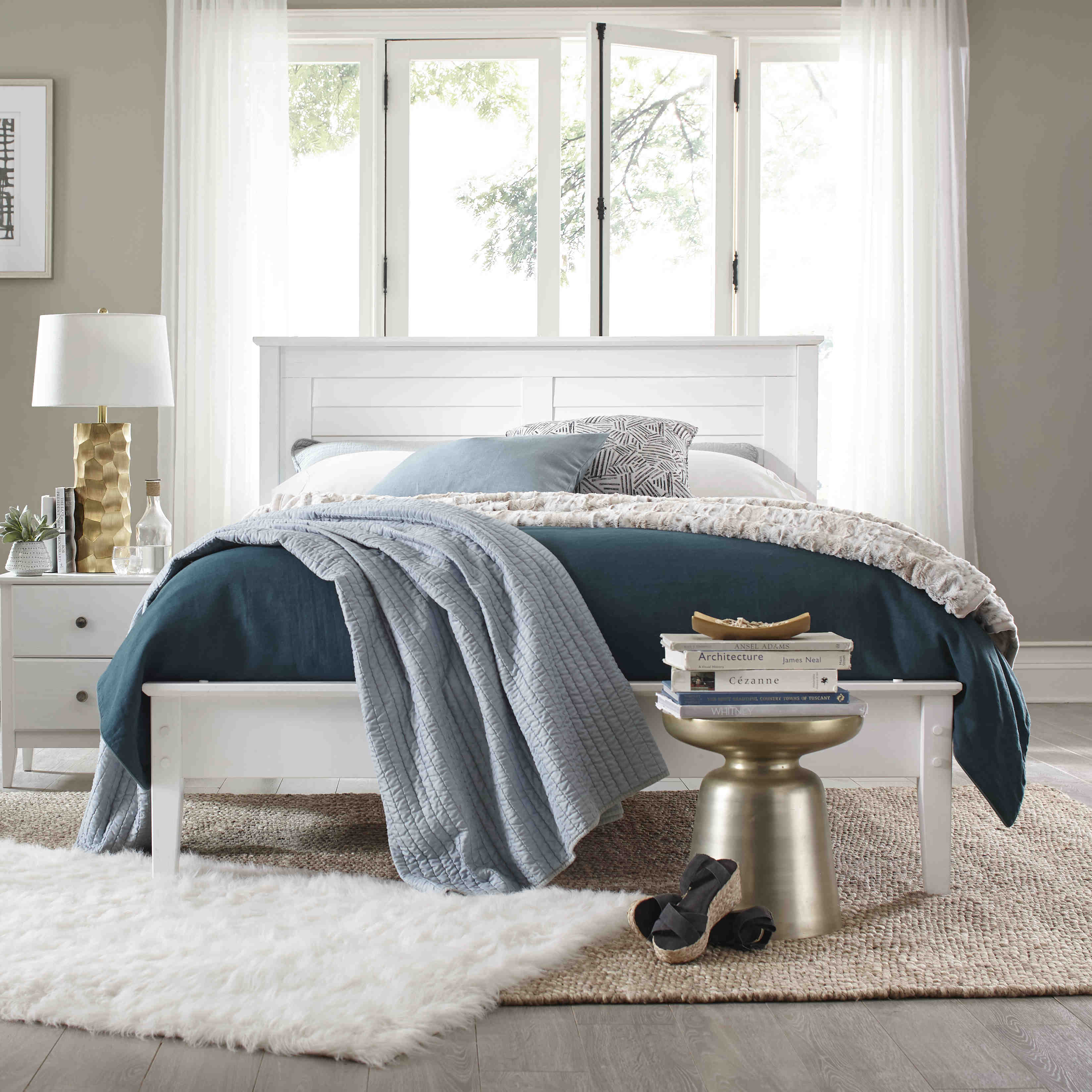 Greenport Louvered Platform Bed - Image 9