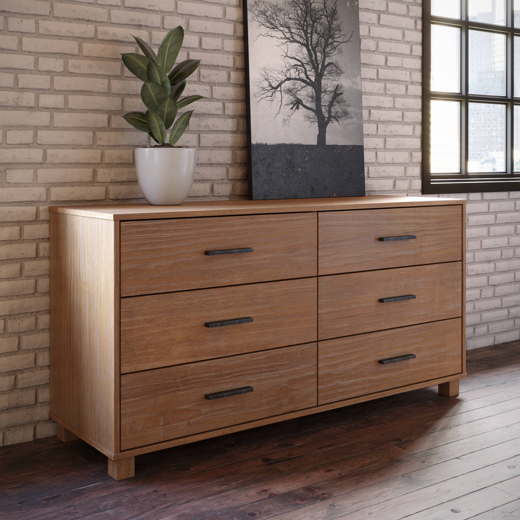 Loft 6-Drawer Dresser - Image 17