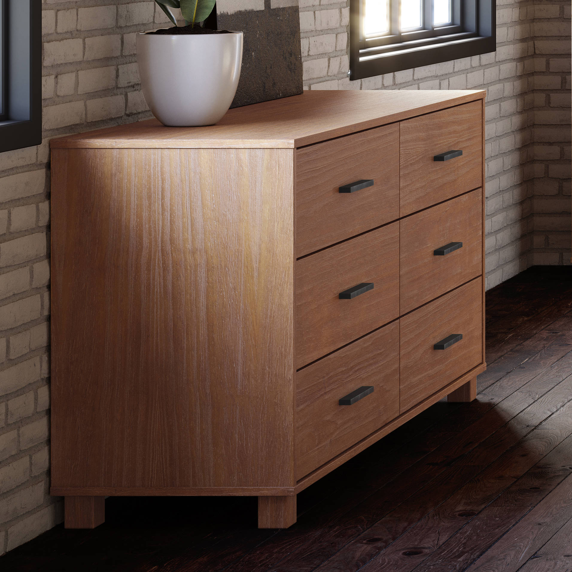 Loft 6-Drawer Dresser - Image 18