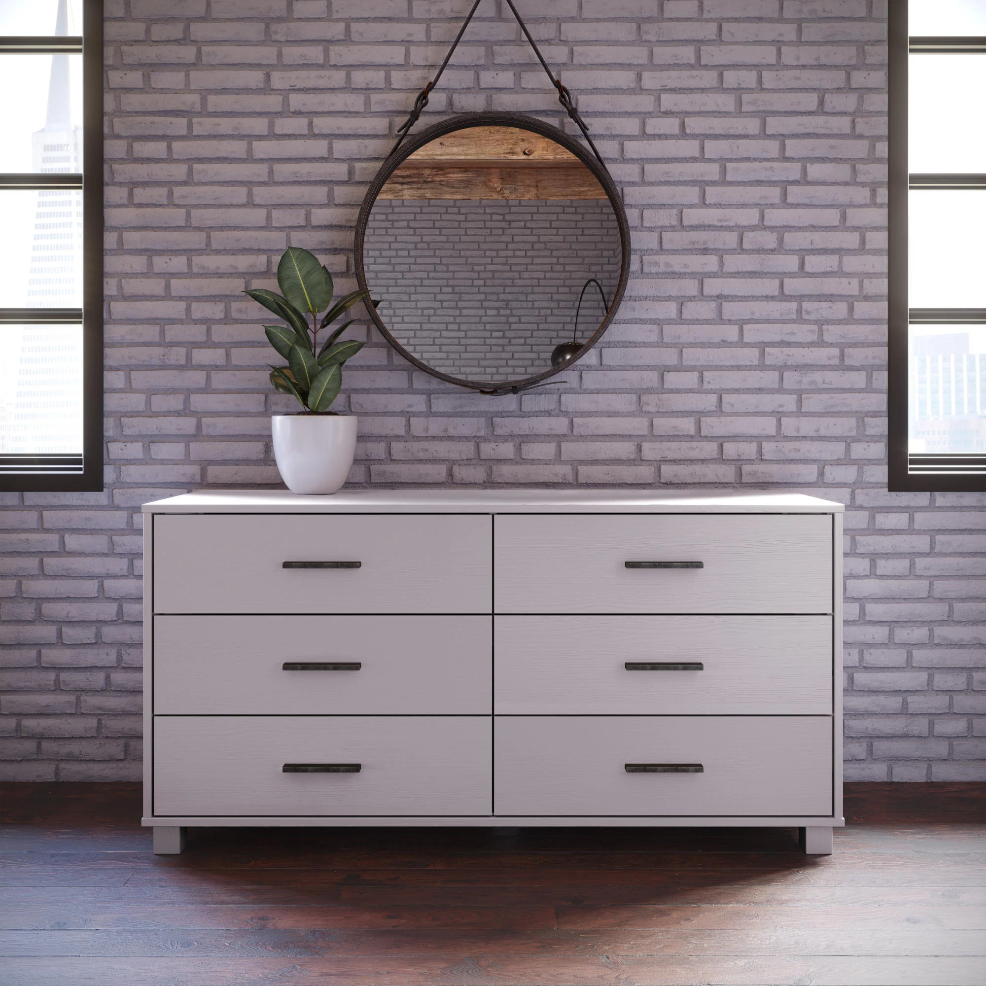 Loft 6-Drawer Dresser - Image 20