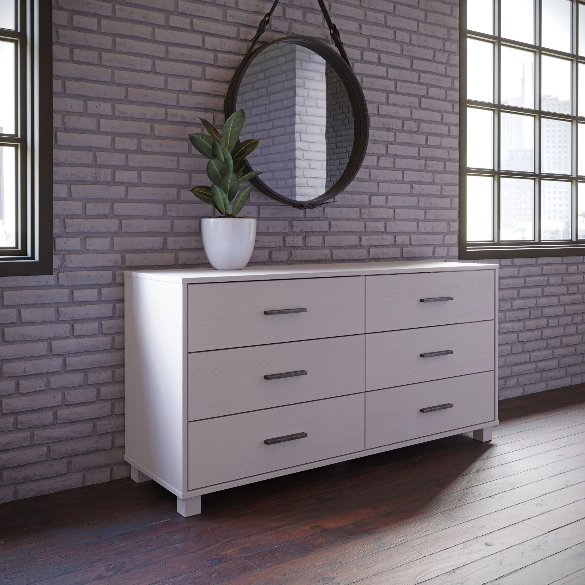 Loft 6-Drawer Dresser - Image 21