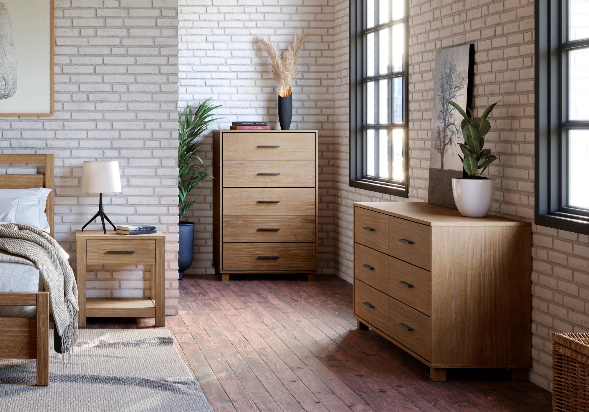 Loft Bedroom Set (5-piece) - Image 15