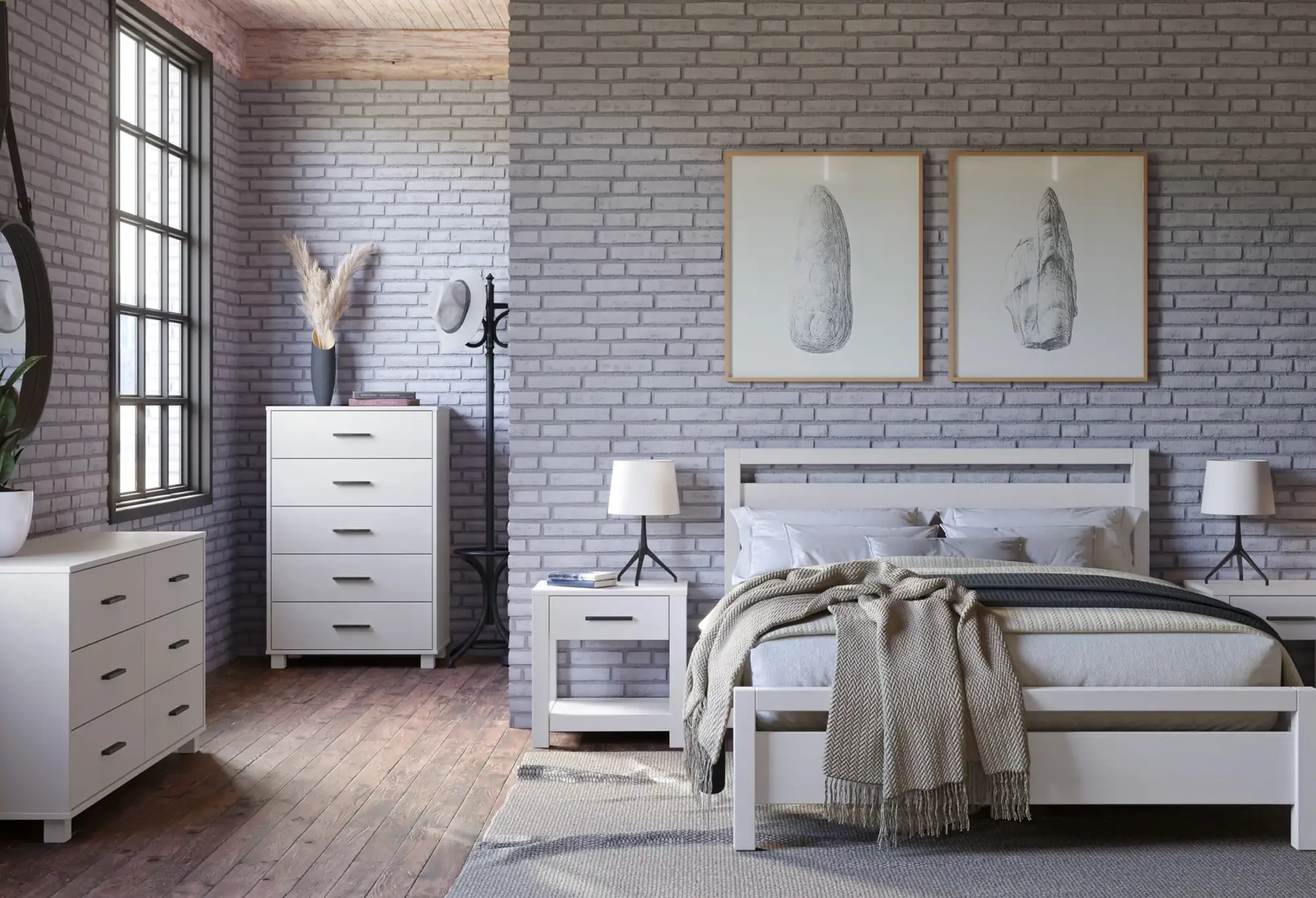 Loft Bedroom Set (5-piece) - Image 19