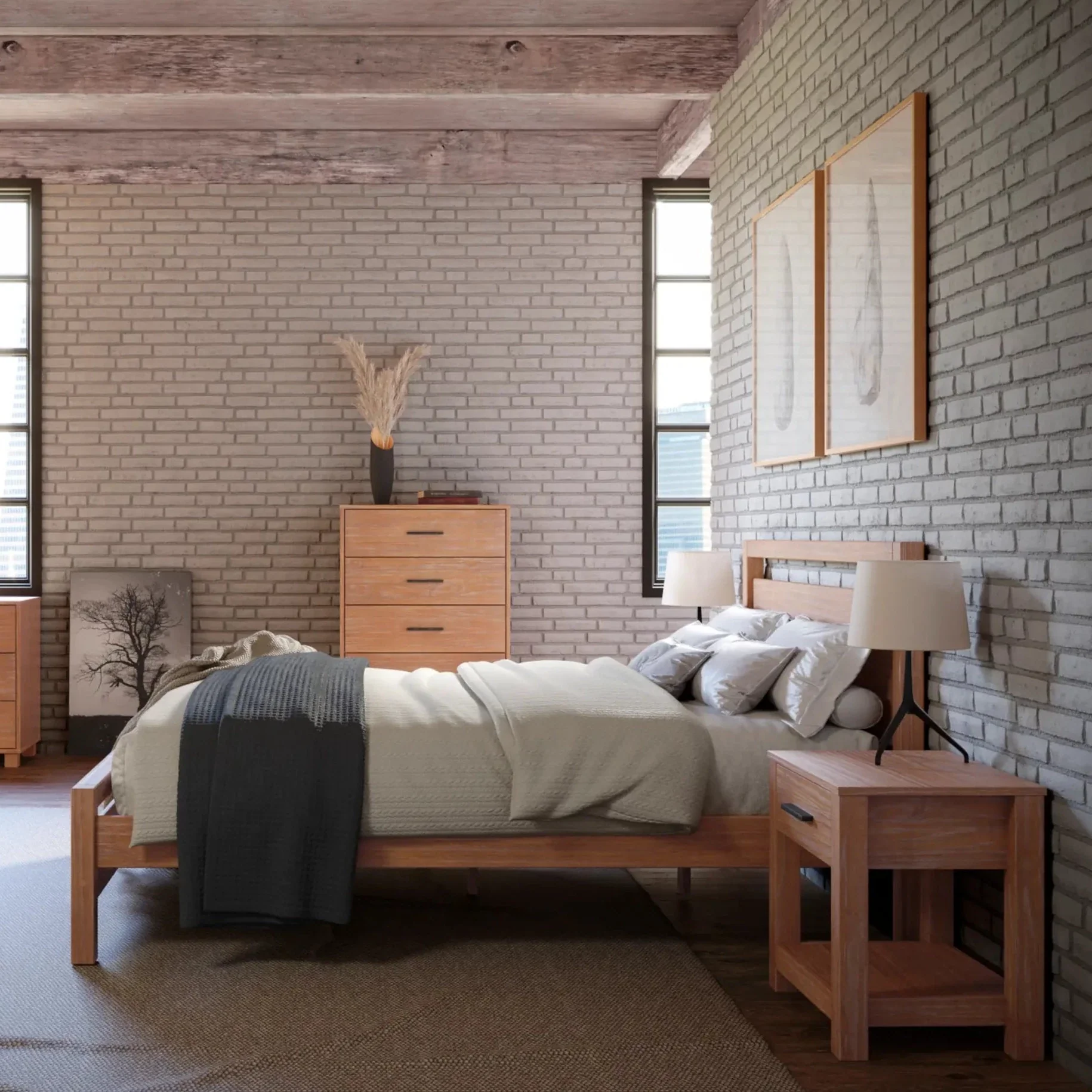 Loft Bedroom Set (5-piece) - Image 3