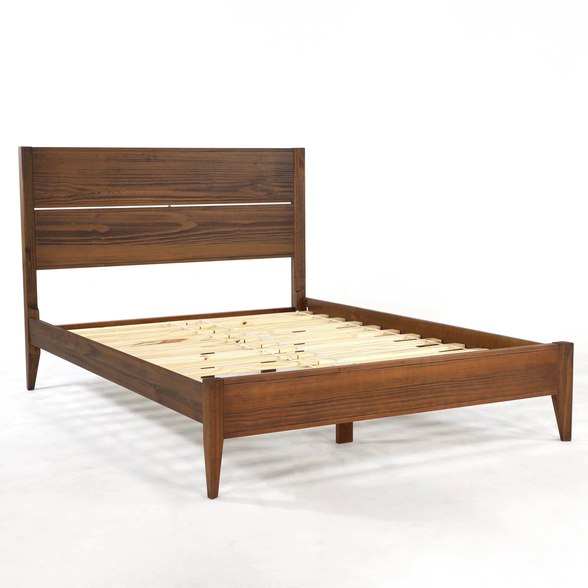 Mid Century Panel Bed - Image 12