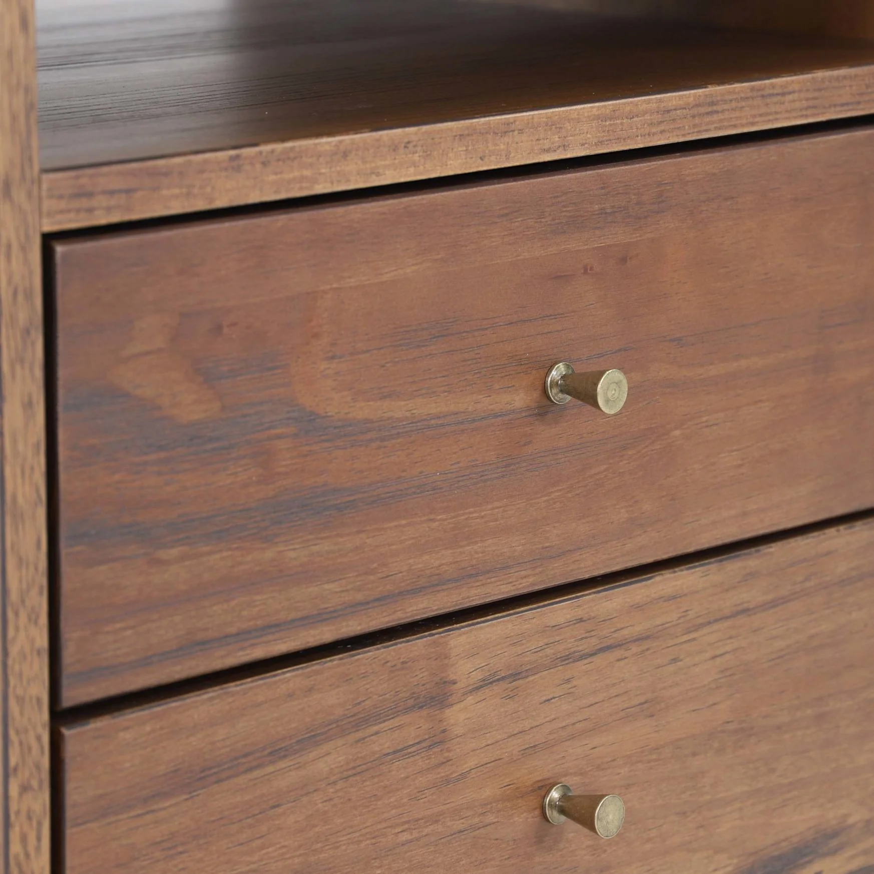 Mid Century Two-Drawer Nightstand - Image 7