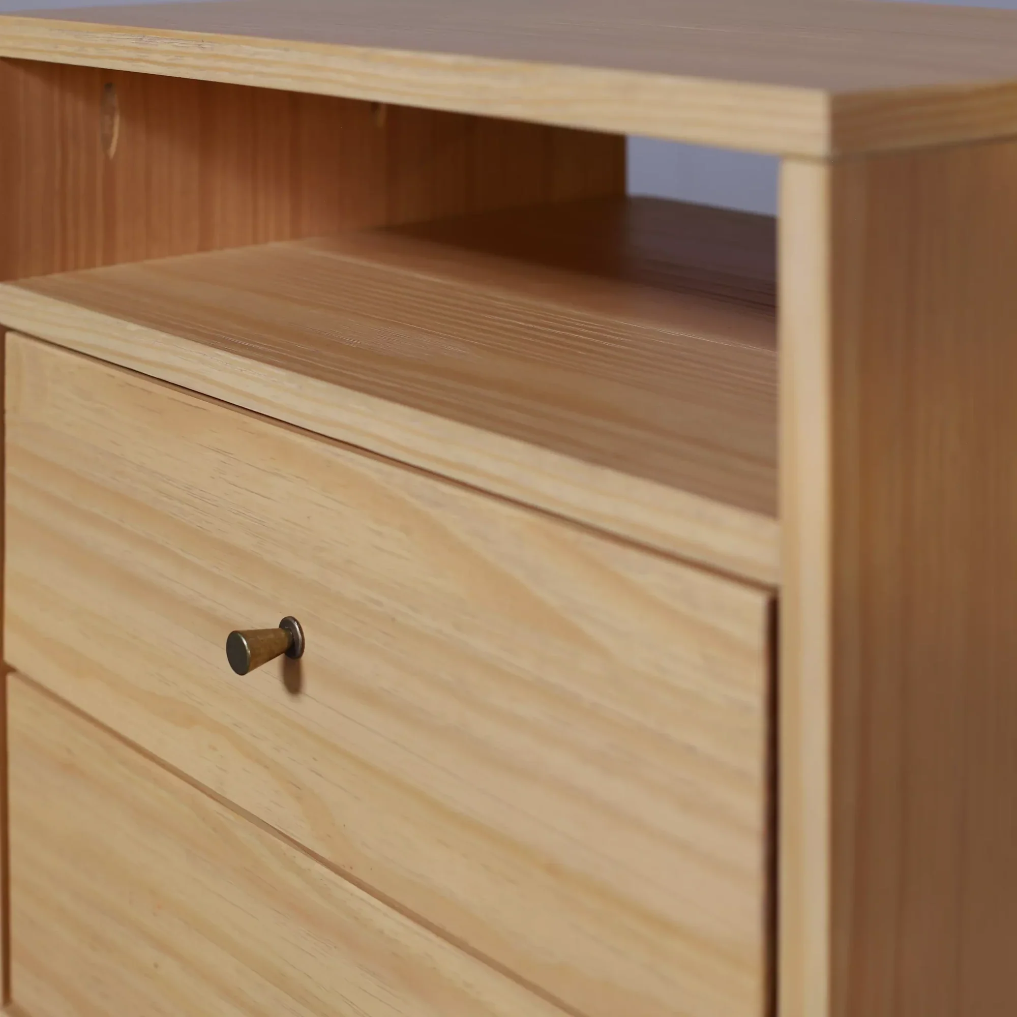 Mid Century Two-Drawer Nightstand - Image 15