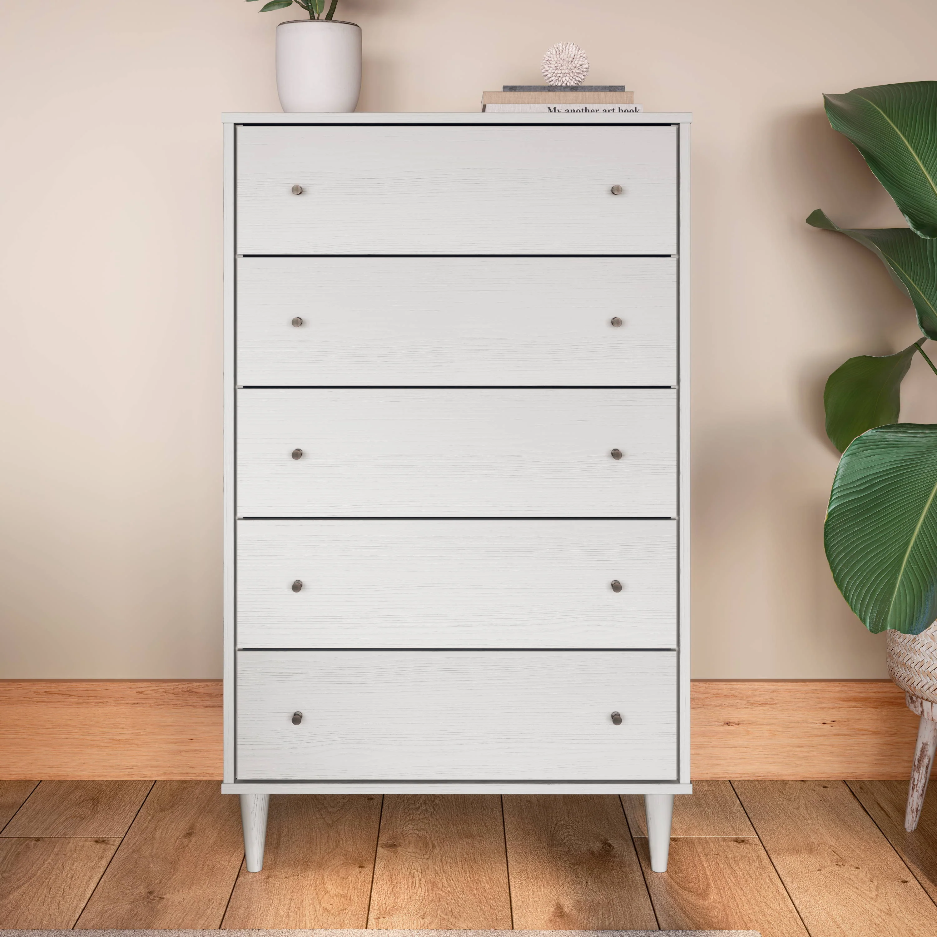 Mid Century 5-Drawer Chest - Image 11