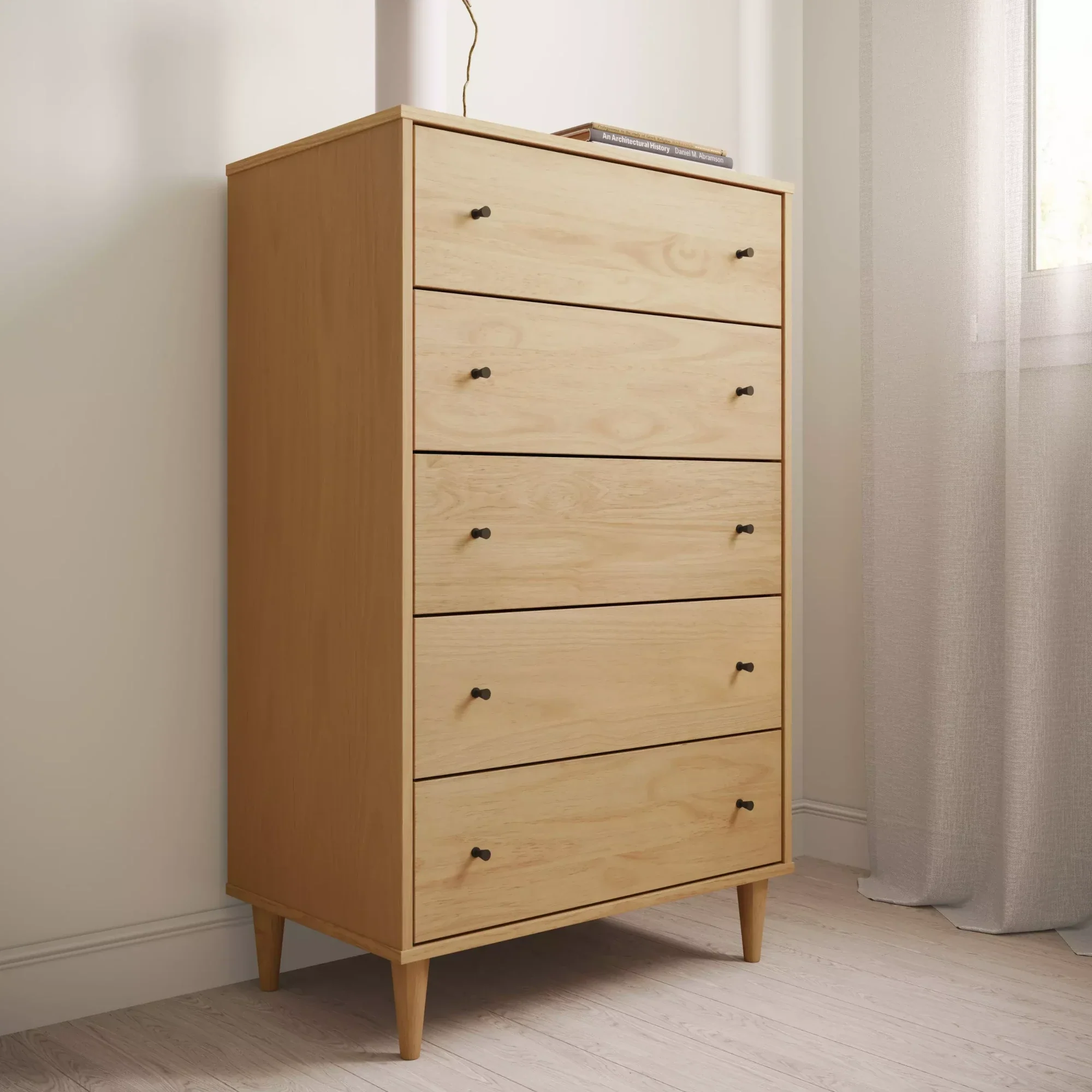 Mid Century 5-Drawer Chest - Image 17
