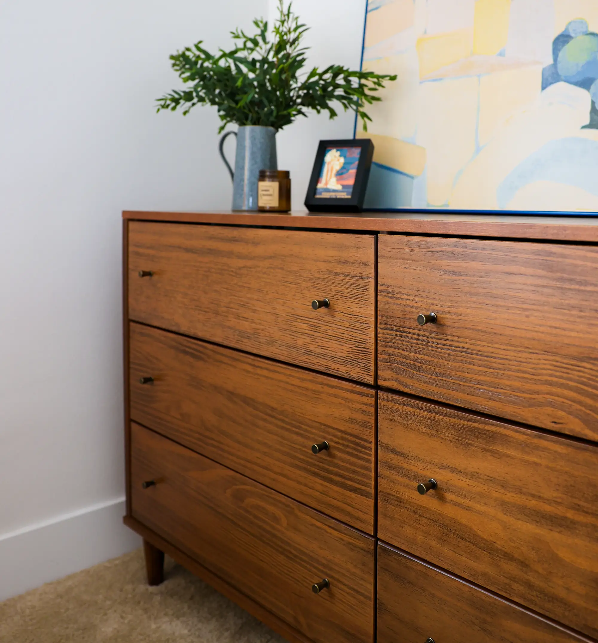 Mid Century 6-Drawer Dresser - Image 17