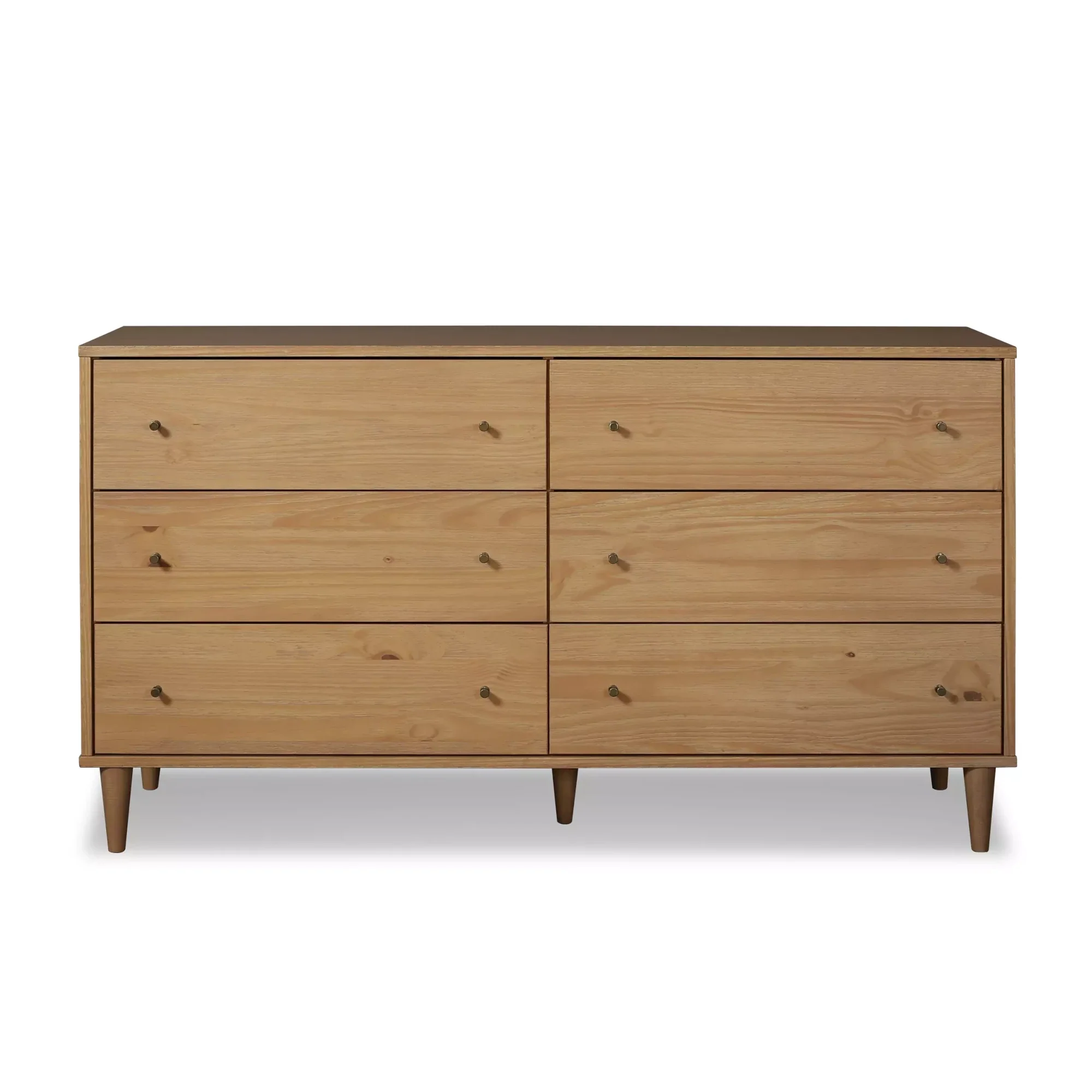 Mid Century 6-Drawer Dresser - Image 21