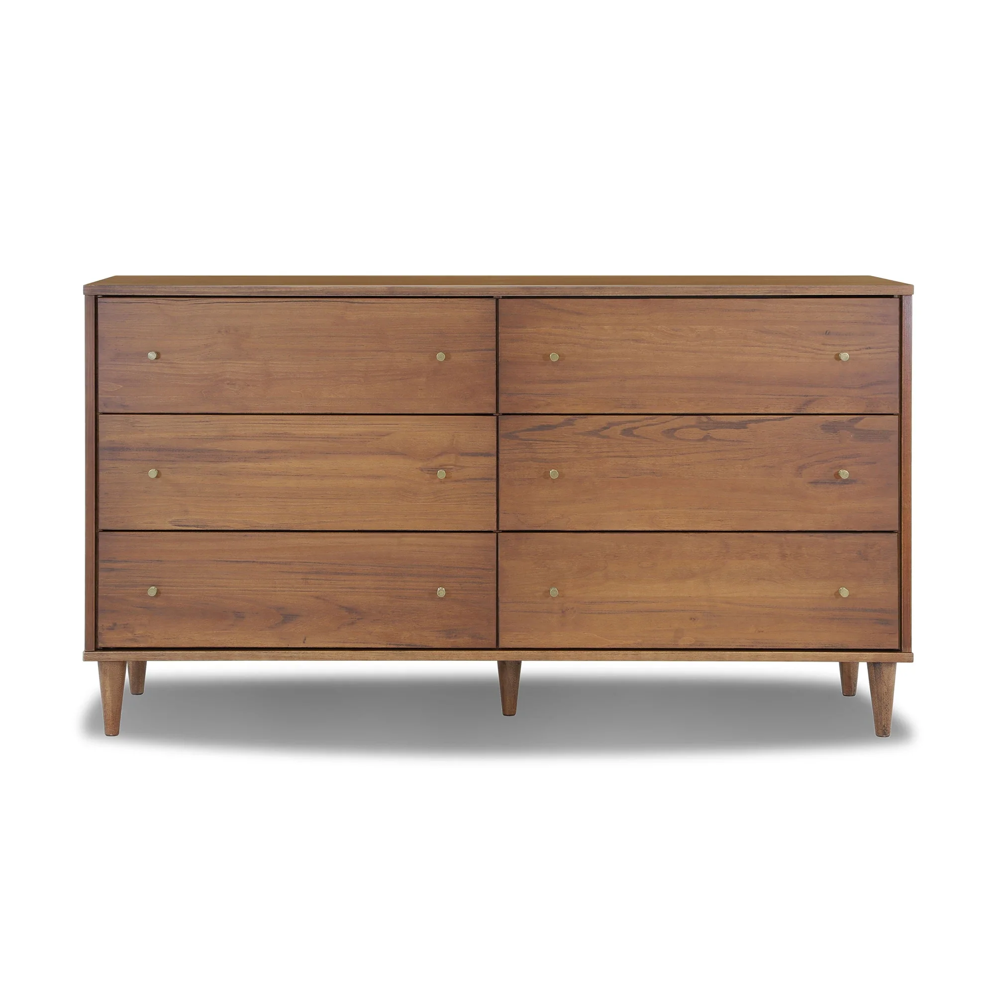 Mid Century 6-Drawer Dresser - Image 24