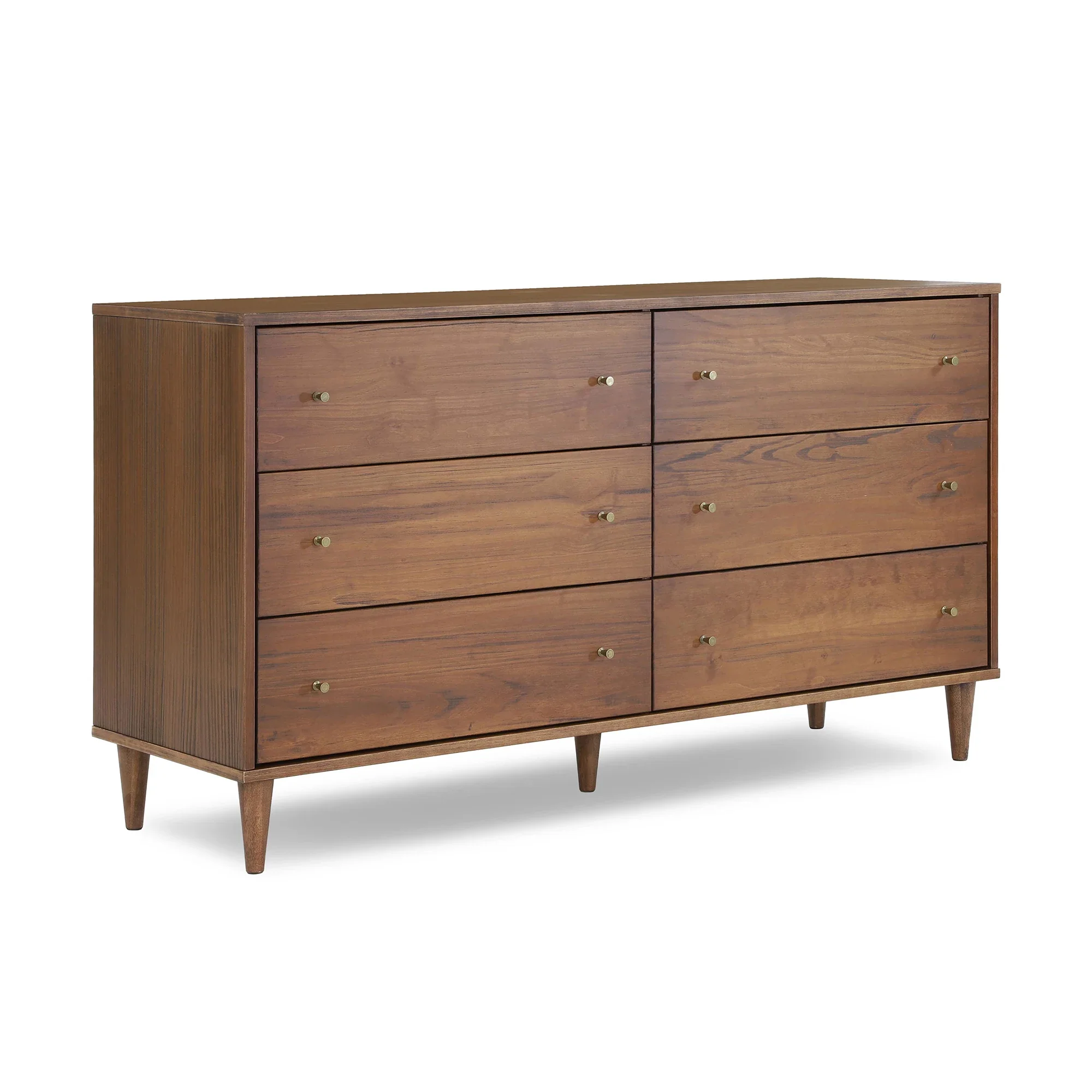 Mid Century 6-Drawer Dresser - Image 25