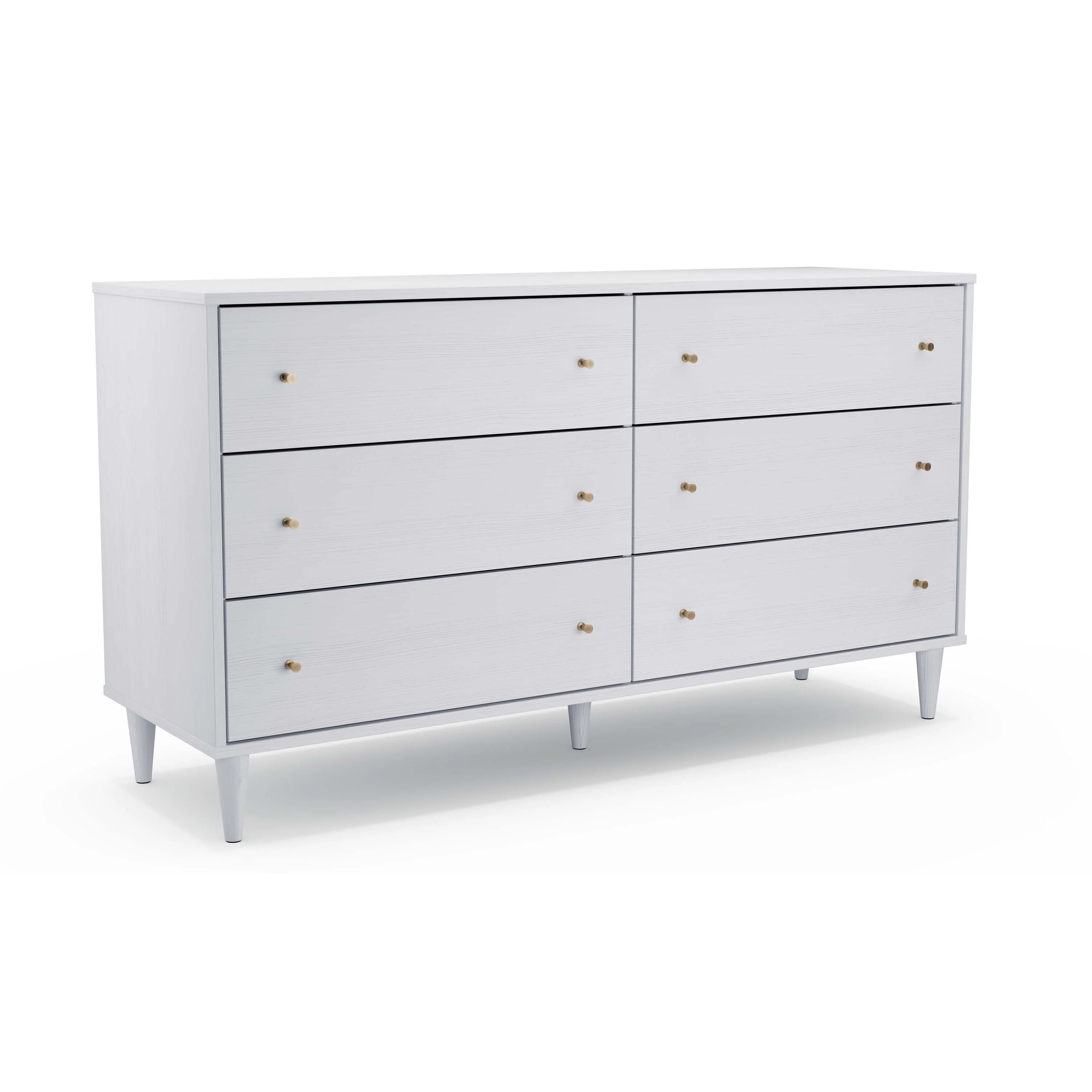 Mid Century 6-Drawer Dresser - Image 8