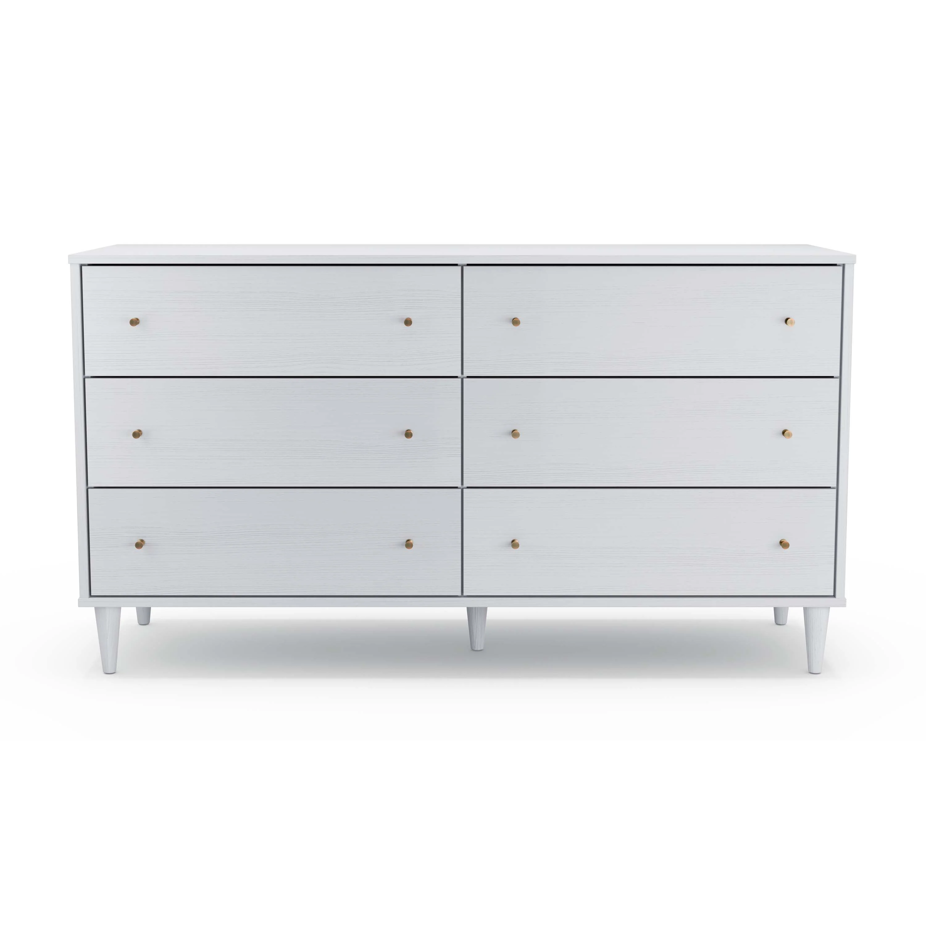 Mid Century 6-Drawer Dresser - Image 9