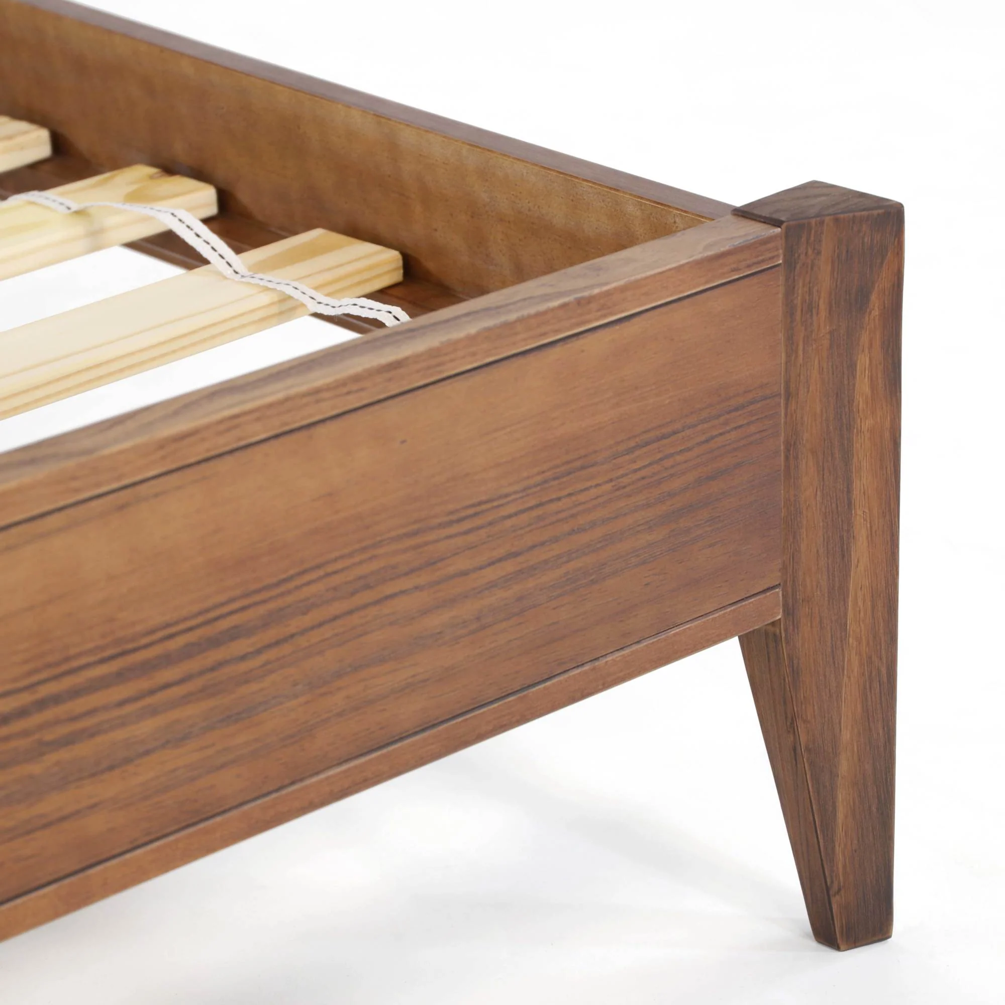 Mid Century Panel Bed - Image 14