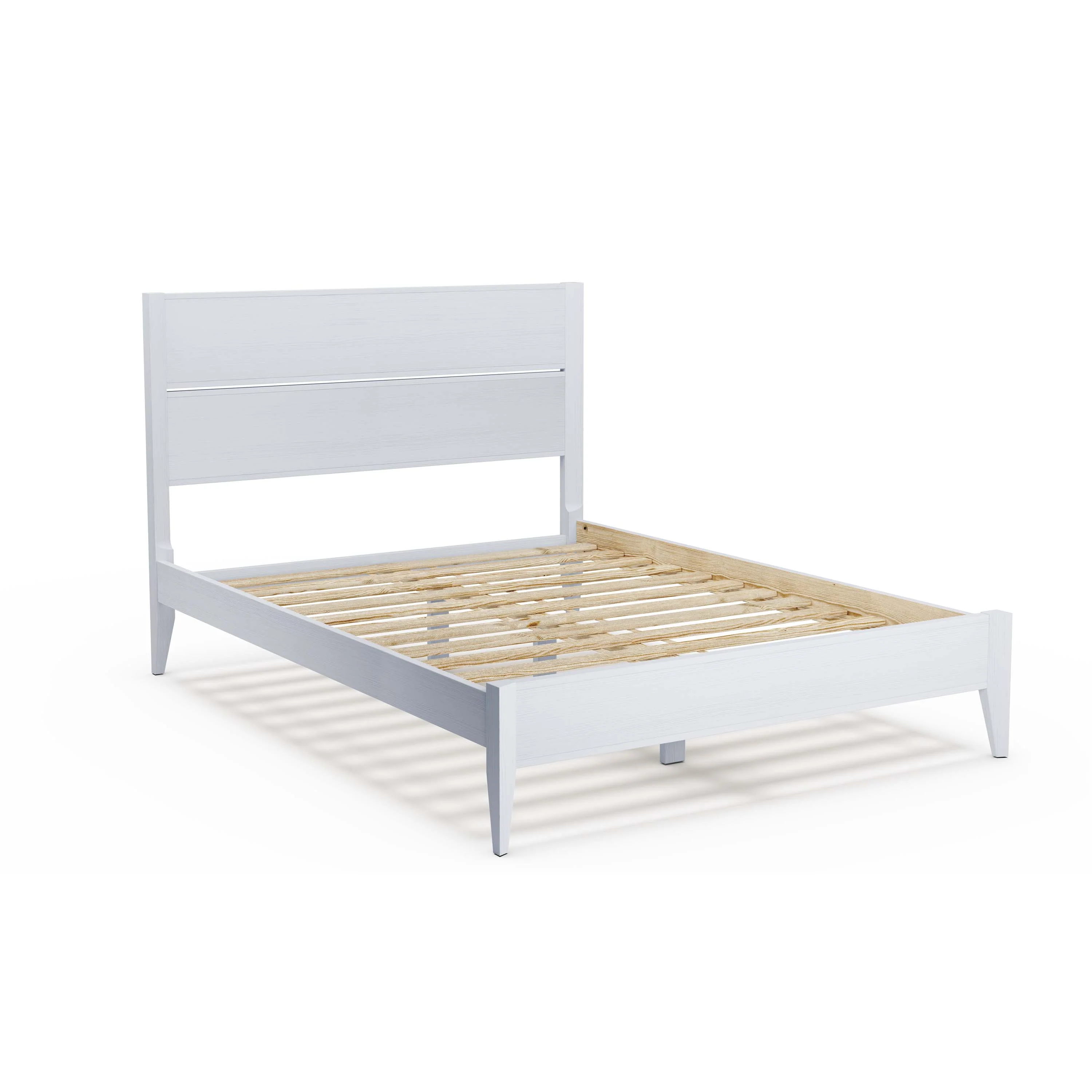 Mid Century Panel Bed - Image 32