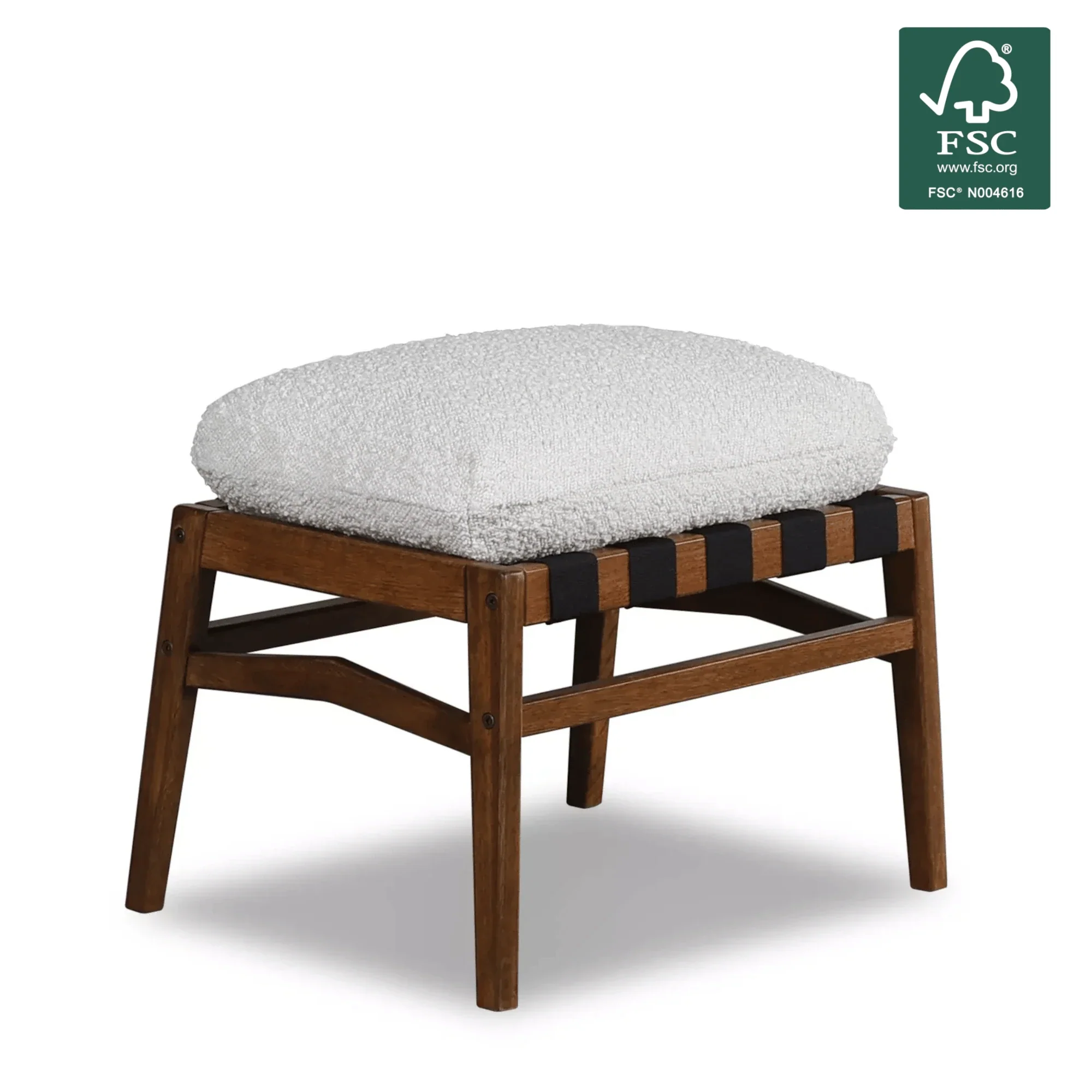 Mid Century Rocking Chair + Ottoman - Image 103