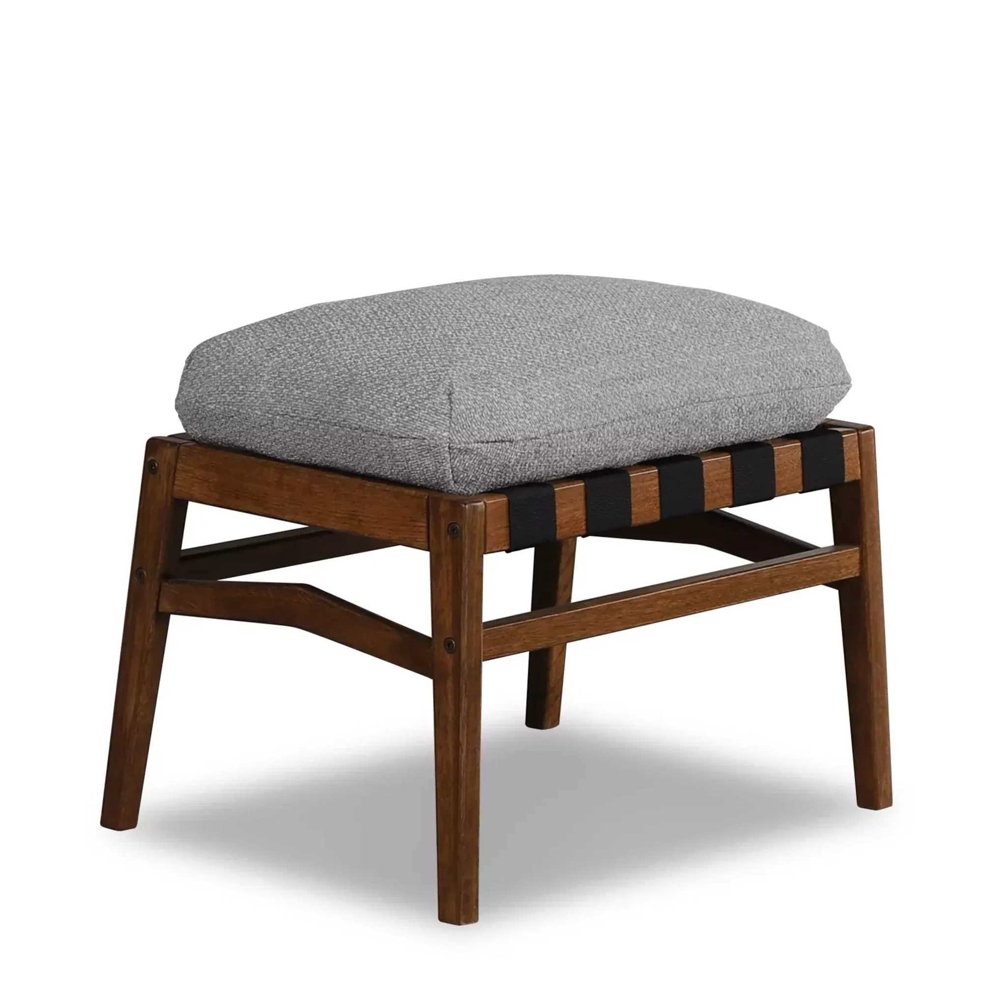 Mid Century Rocking Chair + Ottoman - Image 114