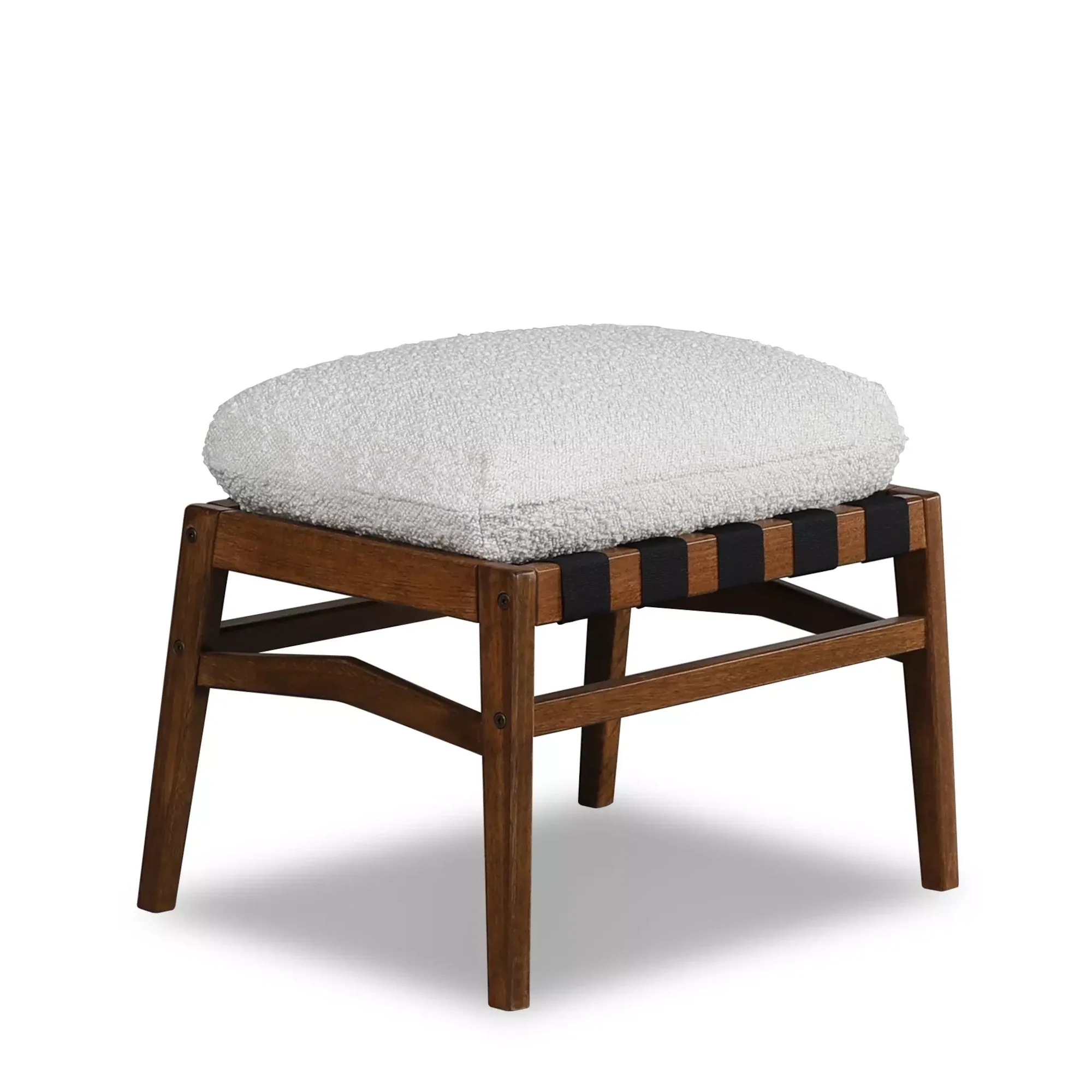 Mid Century Rocking Chair + Ottoman - Image 116