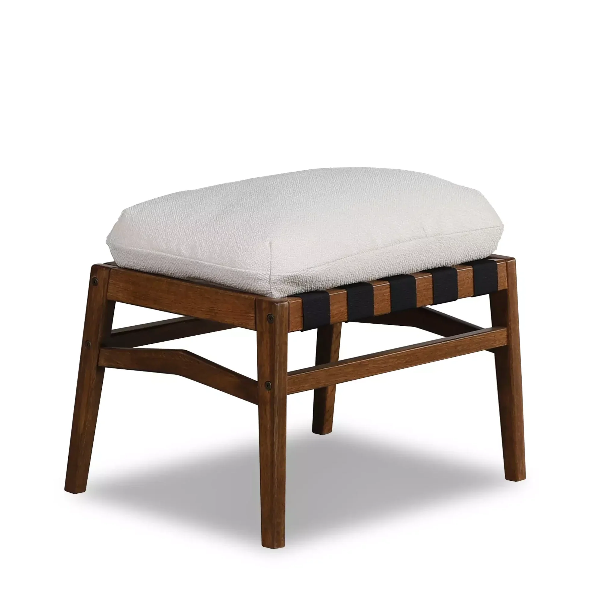 Mid Century Rocking Chair + Ottoman - Image 117