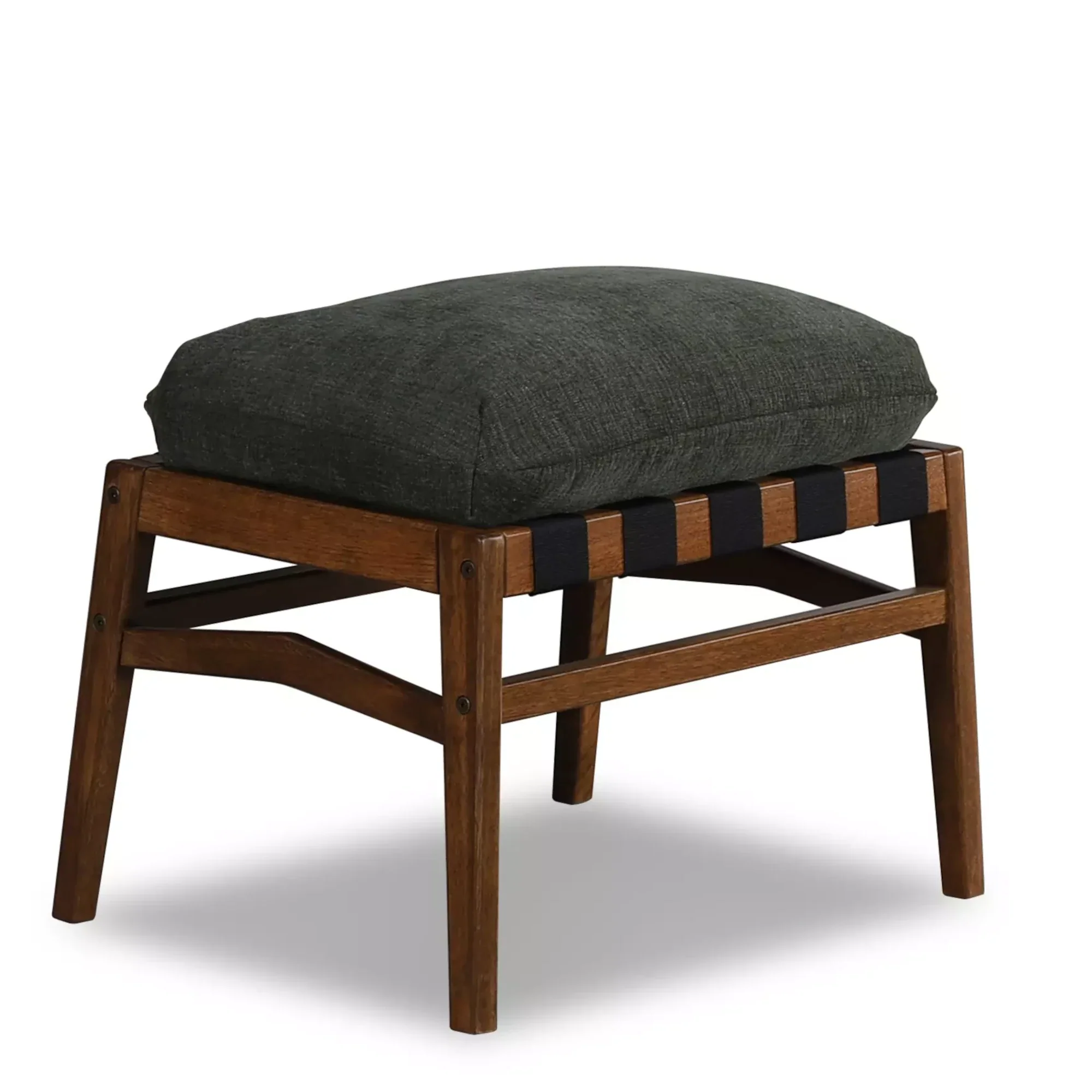 Mid Century Rocking Chair + Ottoman - Image 123