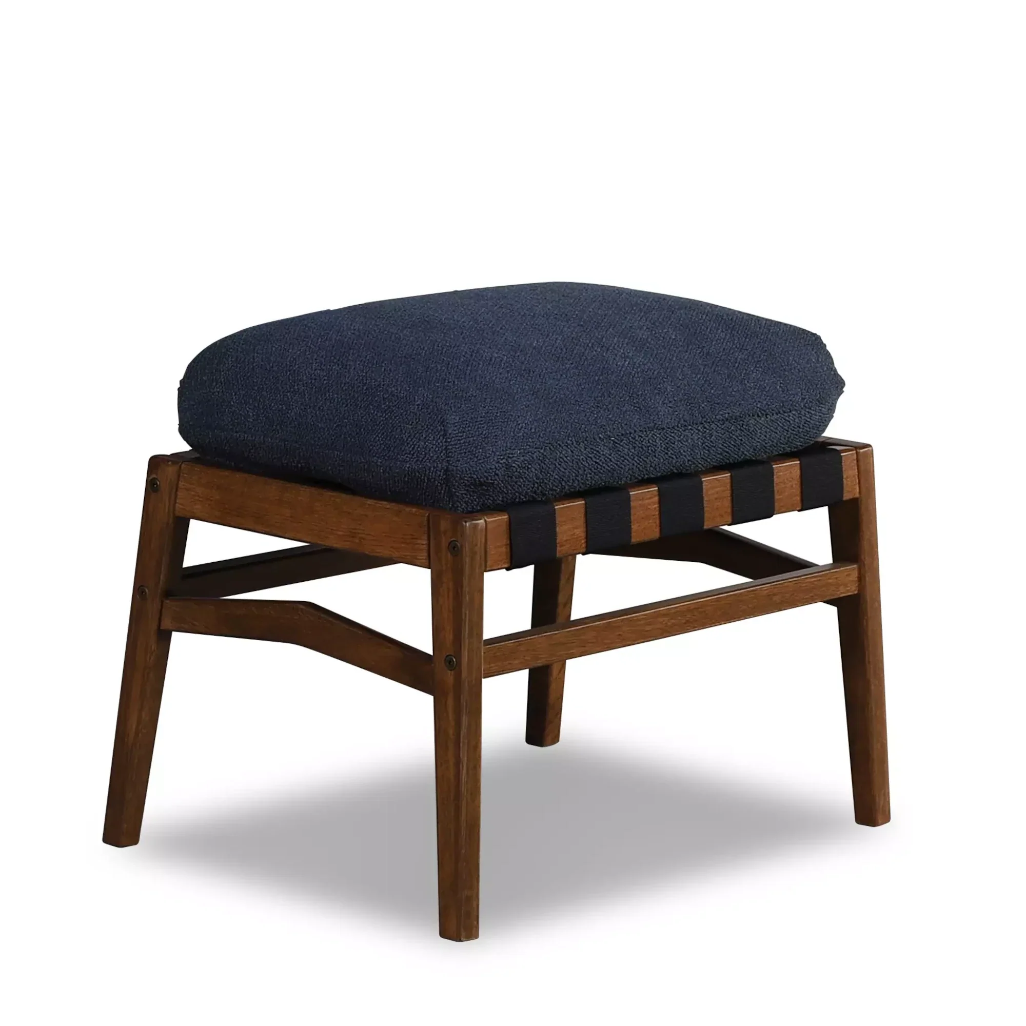 Mid Century Rocking Chair + Ottoman - Image 124