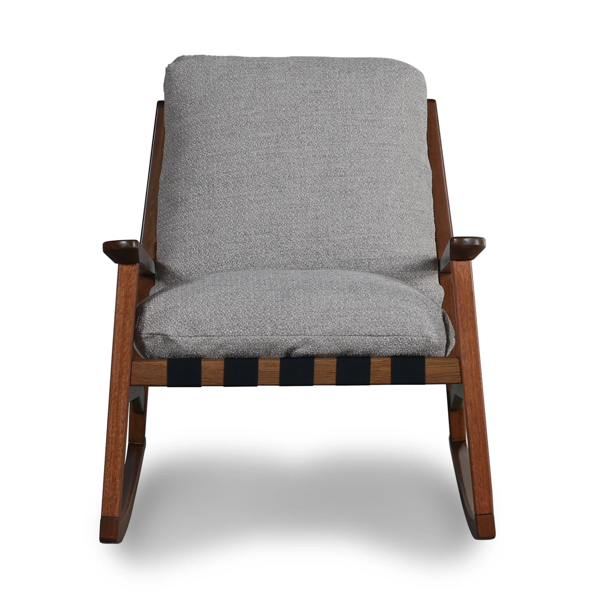 Mid Century Rocking Chair + Ottoman - Image 18