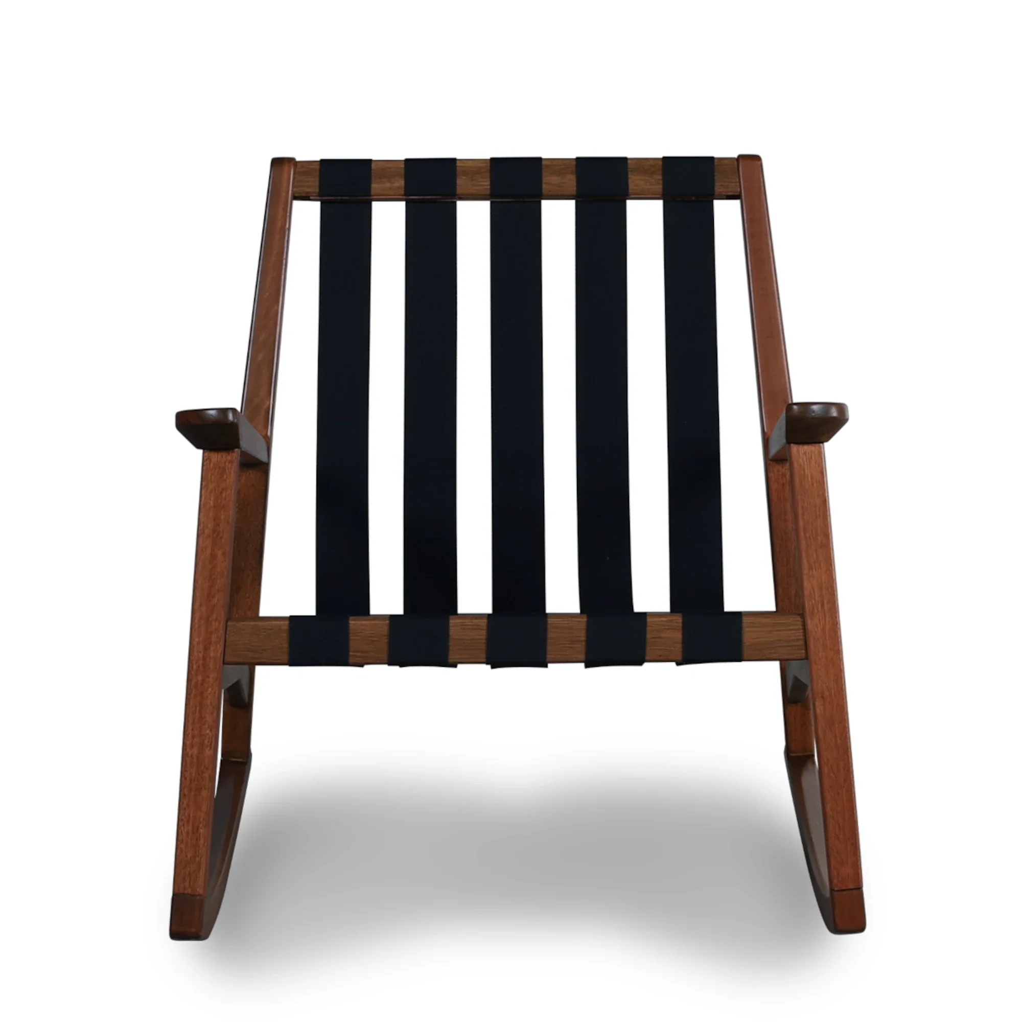 Mid Century Rocking Chair + Ottoman - Image 4