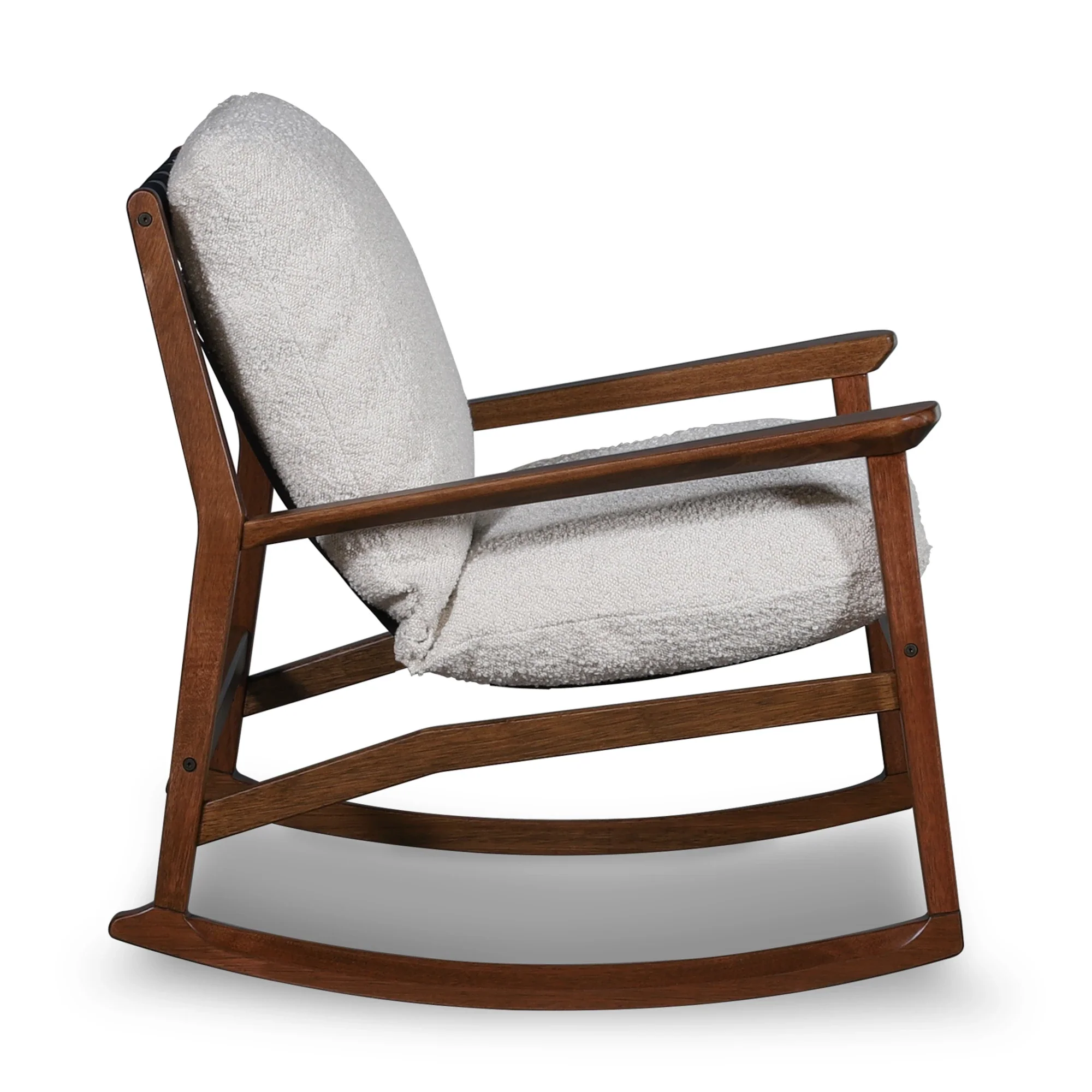 Mid Century Rocking Chair + Ottoman - Image 42