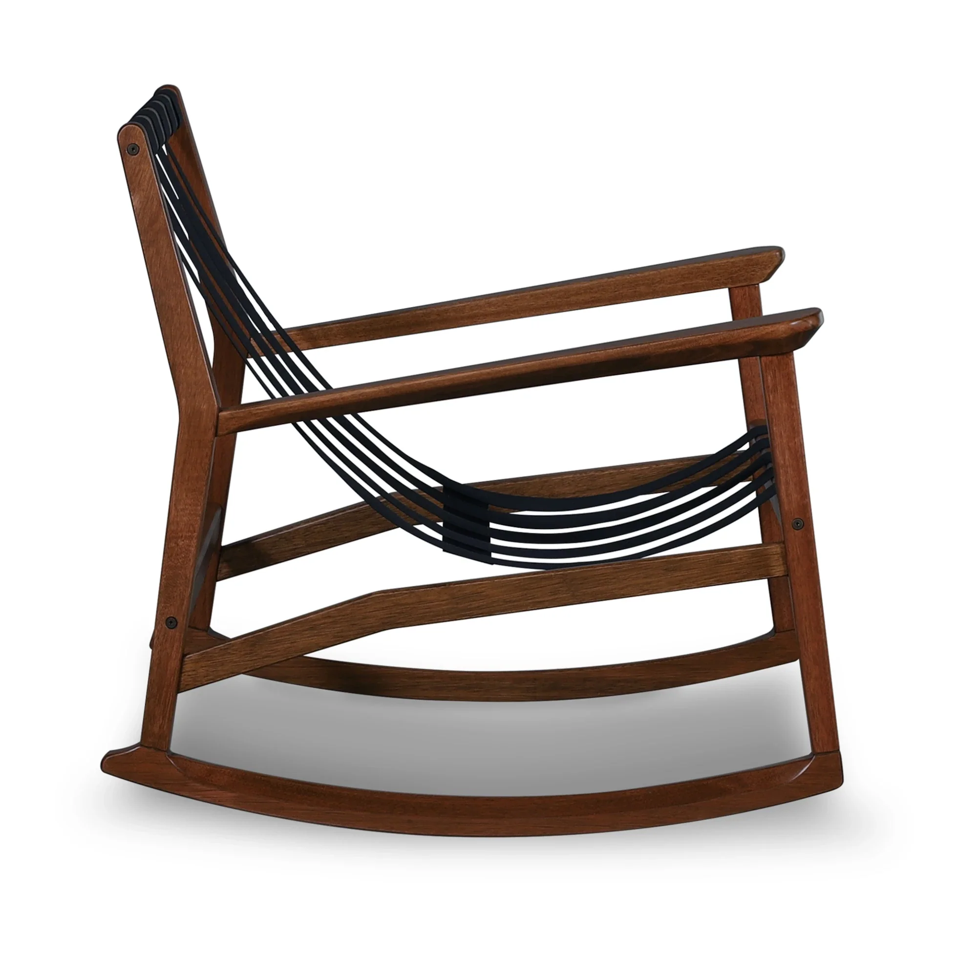 Mid Century Rocking Chair + Ottoman - Image 6