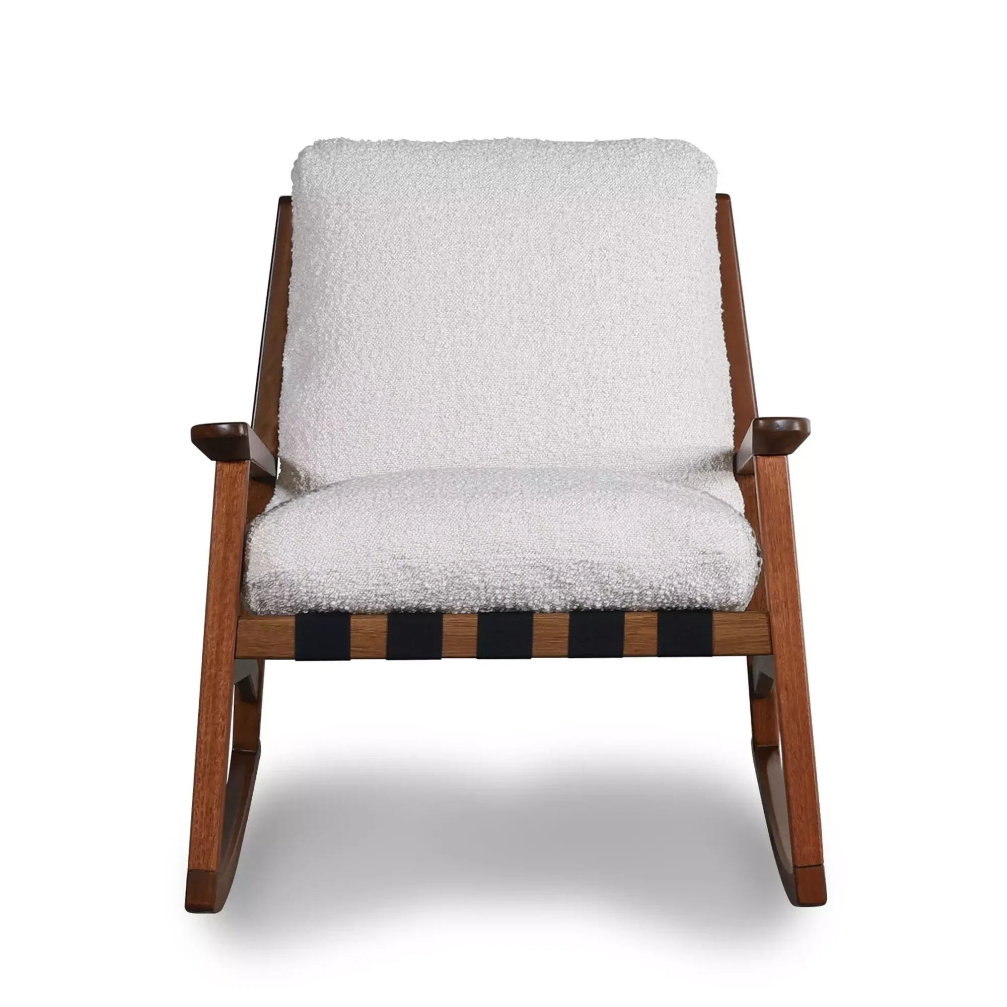Mid Century Rocking Chair + Ottoman - Image 63