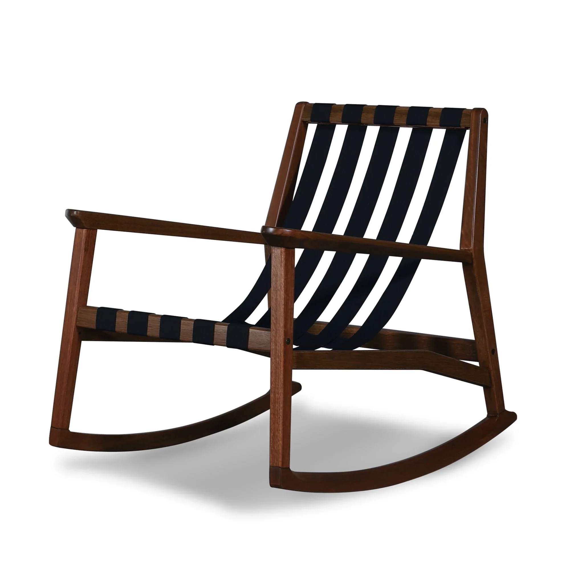 Mid Century Rocking Chair + Ottoman - Image 7